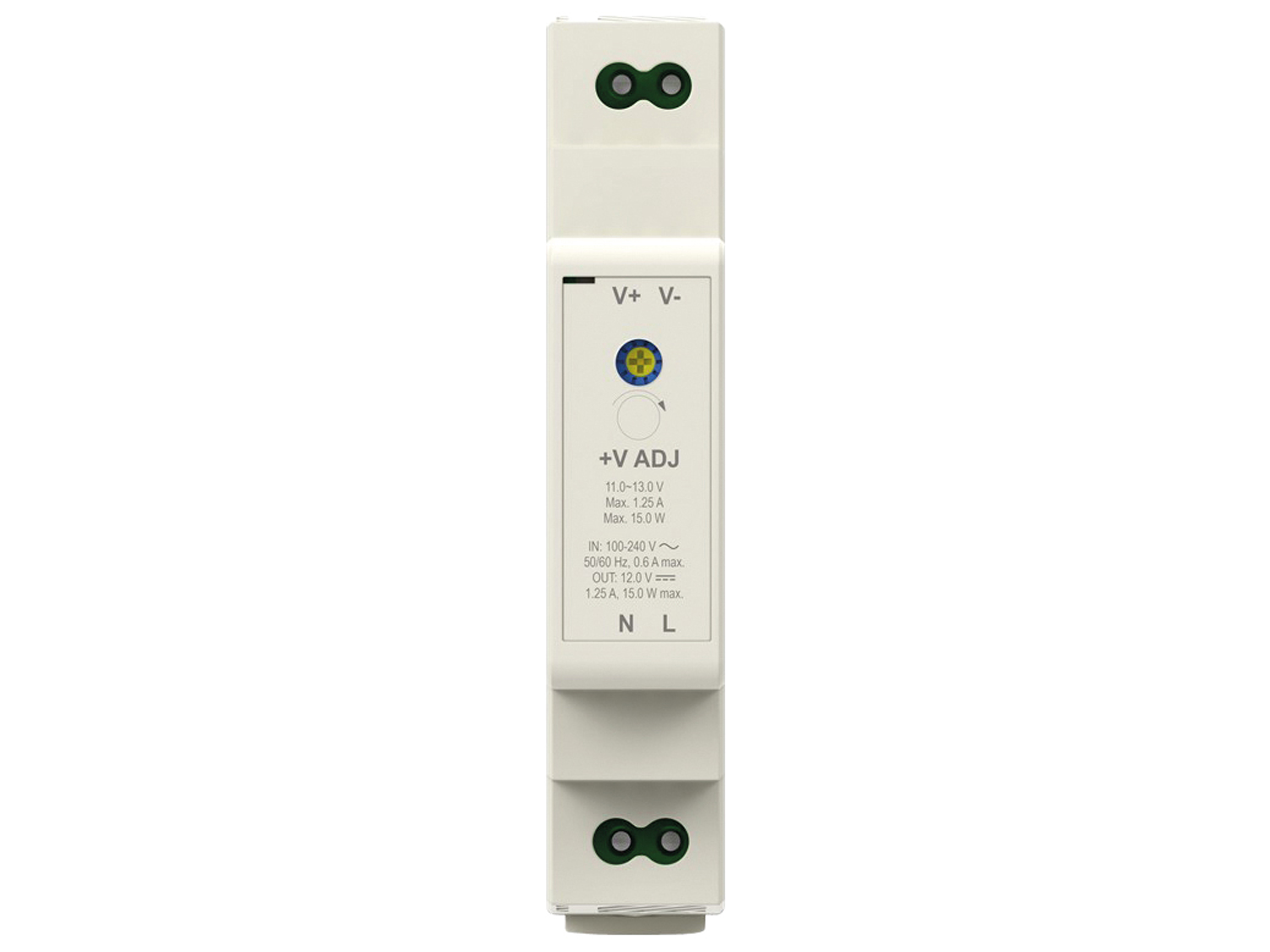 GOOBAY Hutschienen-Netzteil 59573, 12 V, 1,25 A, 15 W GOOBAY Hutschienen-Netzteil 59573, 12 V, 1,25 A, 15 W