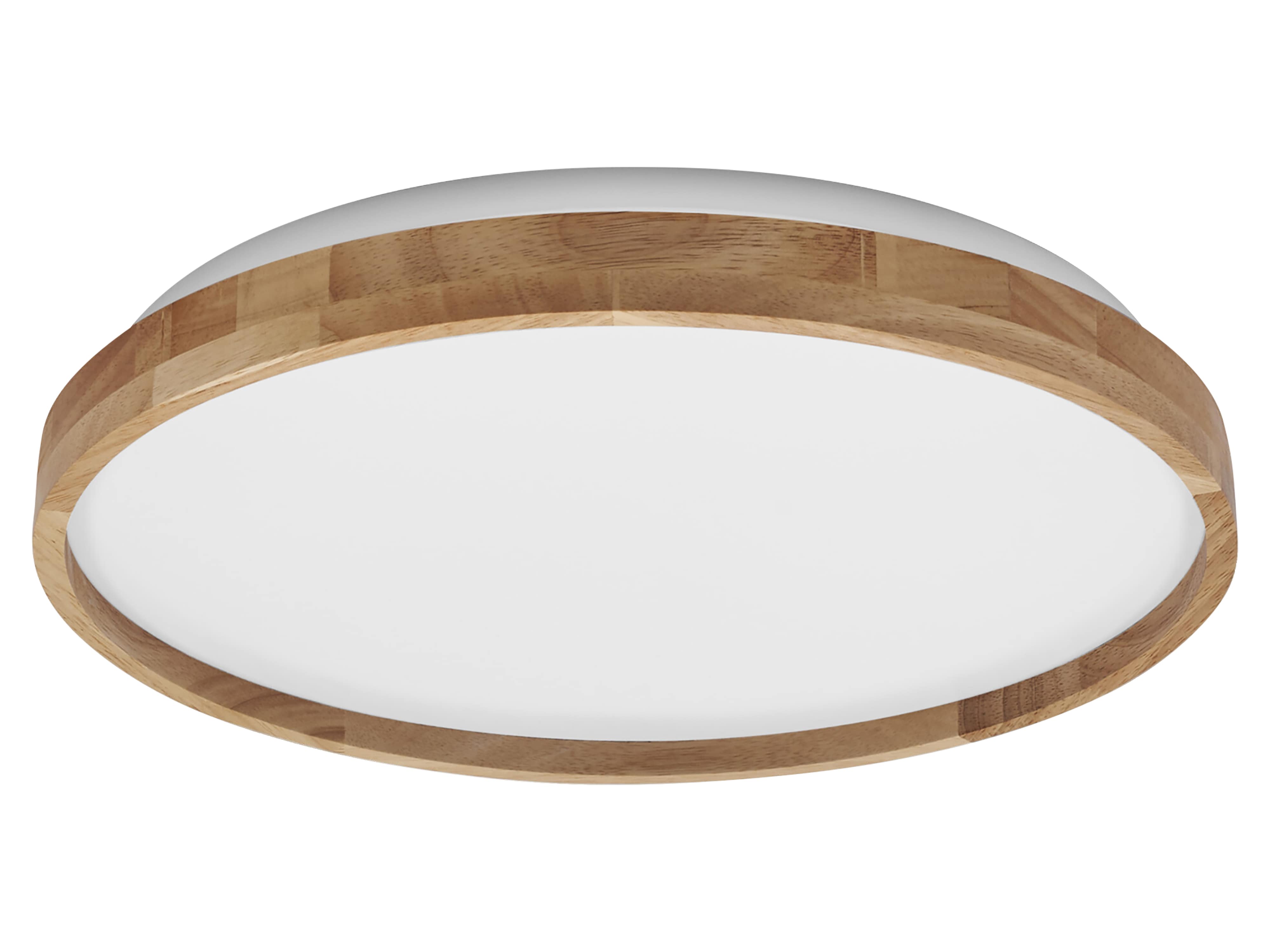 OSRAM LED-Deckenleuchte mit Holzring, 36 W, 3.000 K, Dimmbar, EEK: D, IP20, warmweiß OSRAM LED-Deckenleuchte mit Holzring, Dimmbar, 36 W, 3.000 K, EEK: D, IP20, warmweiß