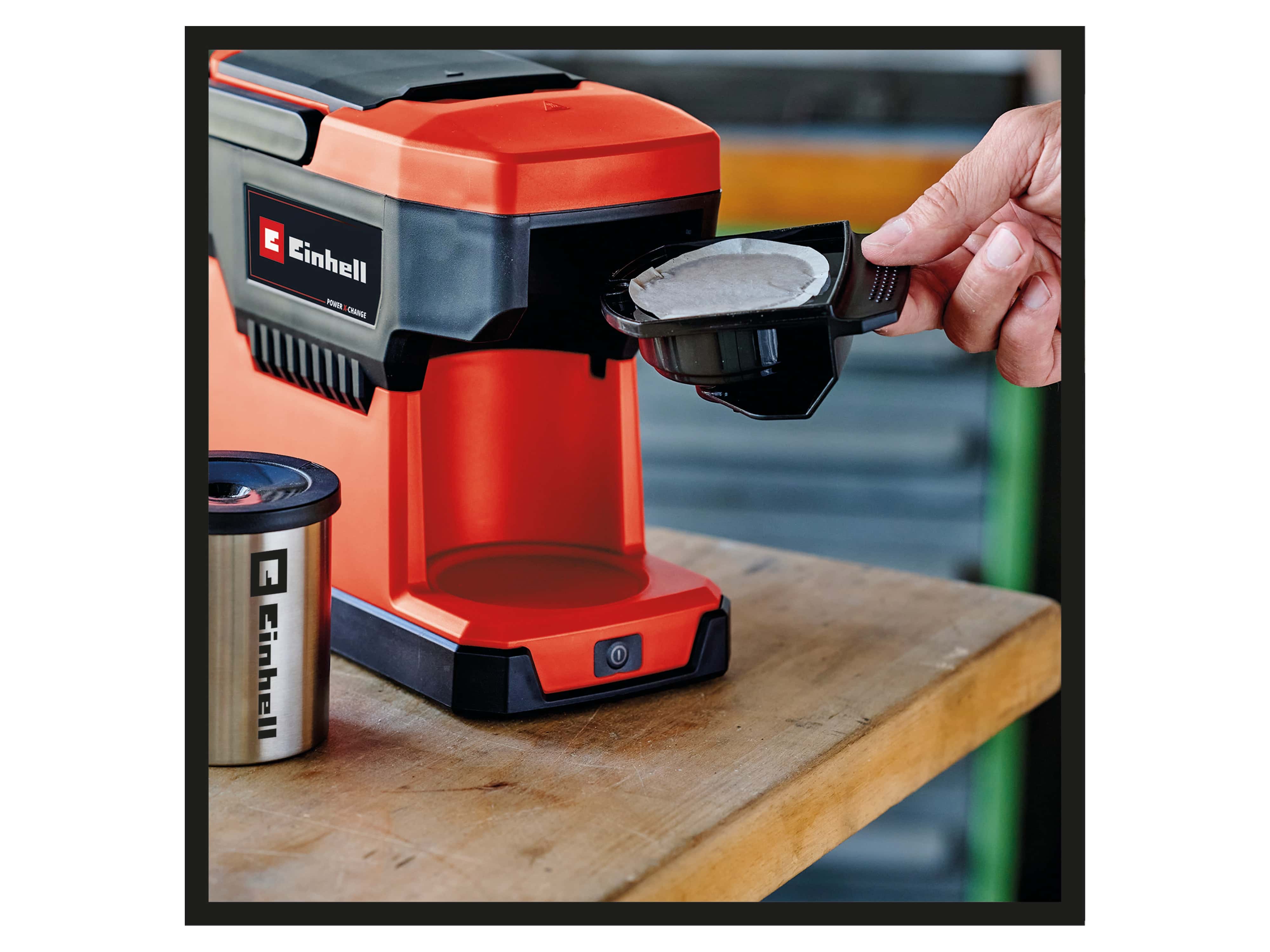 EINHELL Akku-Kaffeemaschine TE-CF 18 Li Kit (1x 4,0 Ah) EINHELL Akku-Kaffeemaschine TE-CF 18 Li Kit (1x 4,0 Ah)