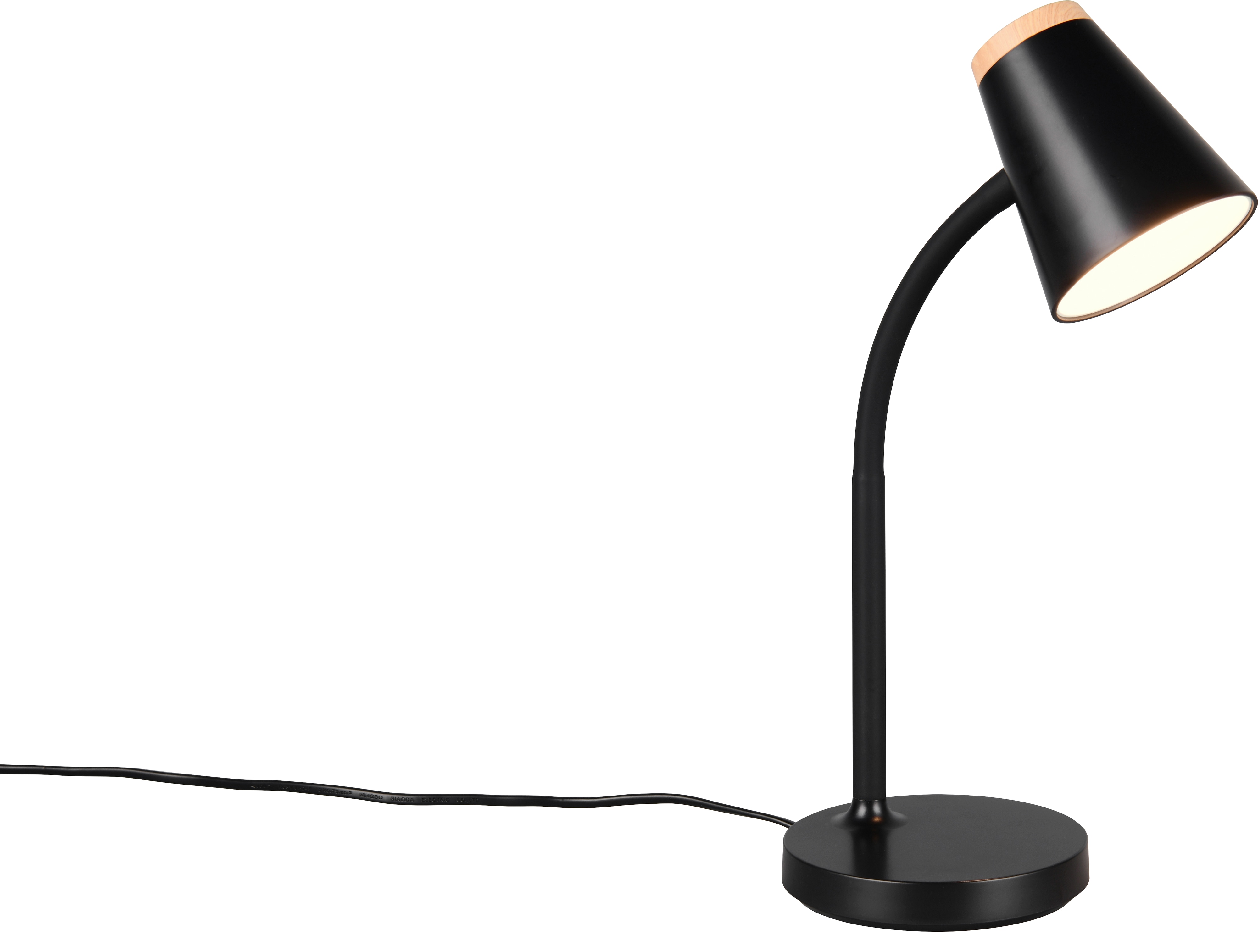 REALITY LED-Tischleuchte PONGO, R55831102, 4,5W, 500lm, 3000K, schwarz REALITY LED-Tischleuchte PONGO, R55831102, 4,5W, 500lm, 3000K, schwarz