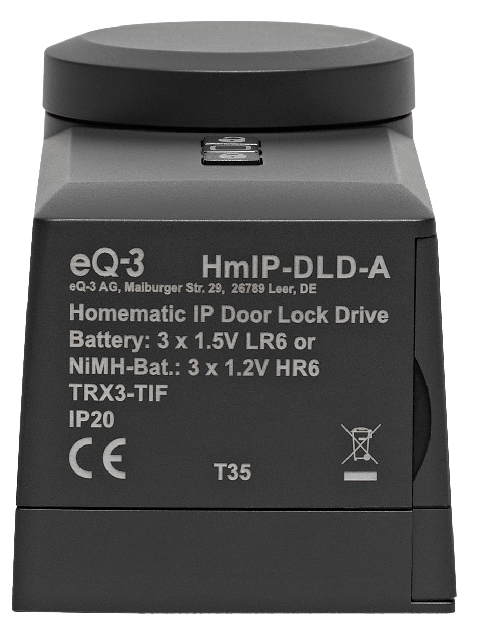 HOMEMATIC IP Türschlossantrieb 160555A0, anthrazit HOMEMATIC IP Türschlossantrieb 160555A0, anthrazit