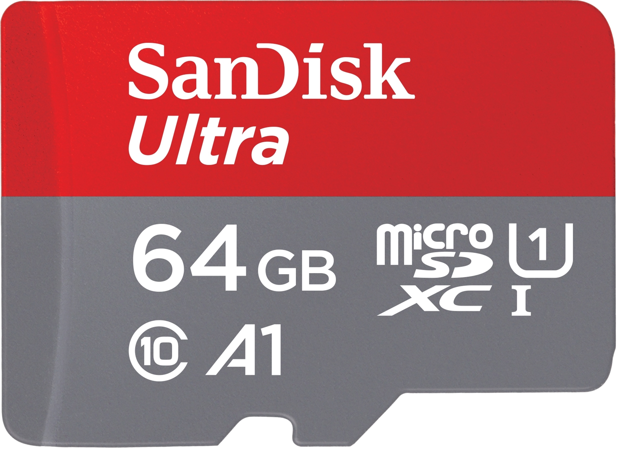 SANDISK MicroSDXC-Speicherkarte Ultra A1 64GB inkl. SD-Adapter
