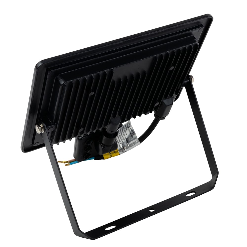 LUXULA LED-Fluter mit Bewegungsmelder, EEK: F, 50W, 5000lm, 4000K, schwarz