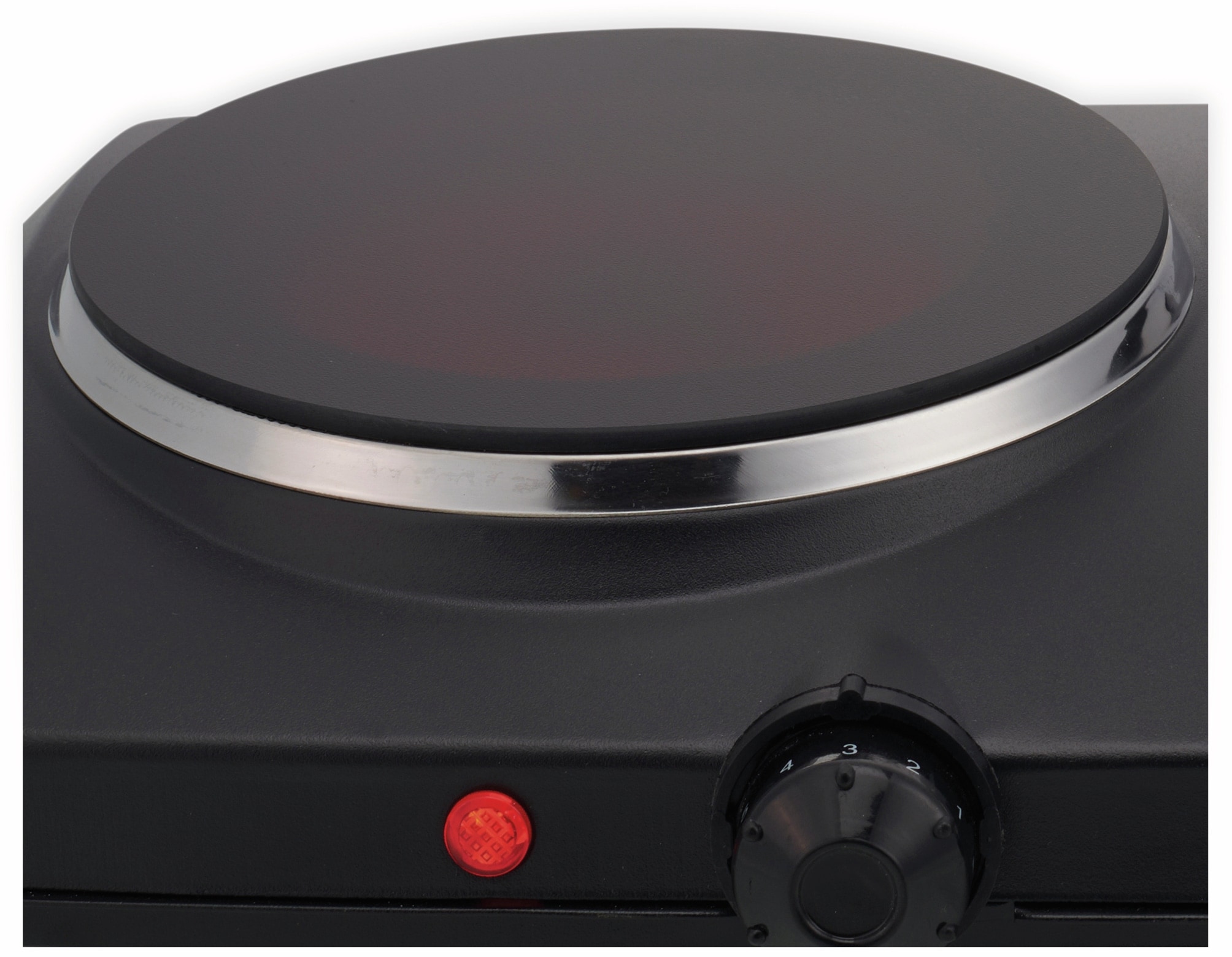 PRINCESS Doppelkochplatte 303021, schwarz, 2000 W