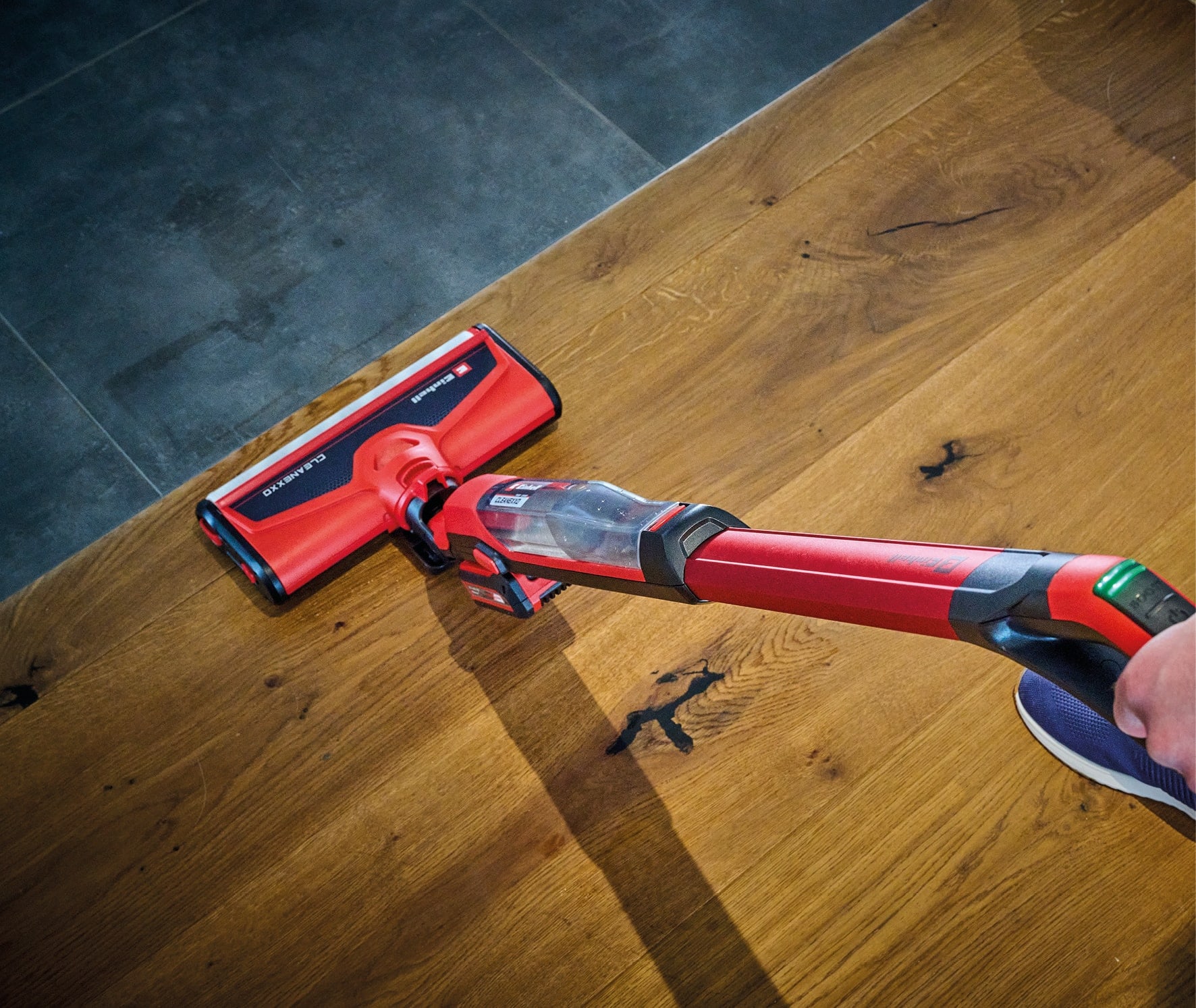 EINHELL Akku-Hartbodenreiniger CLEANEXXO, Solo