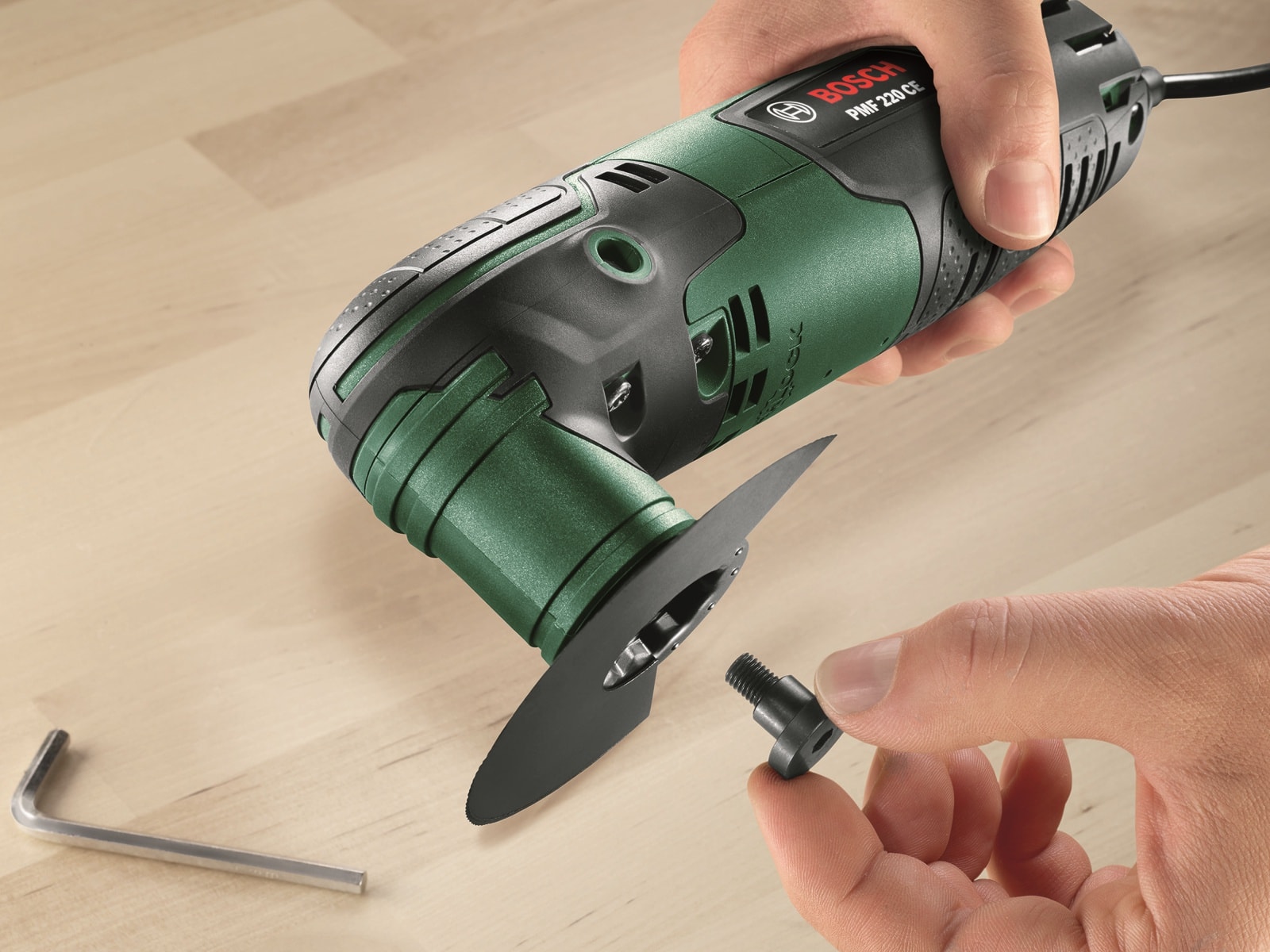 BOSCH Multifunktionswerkzeug PMF 220 CE Set