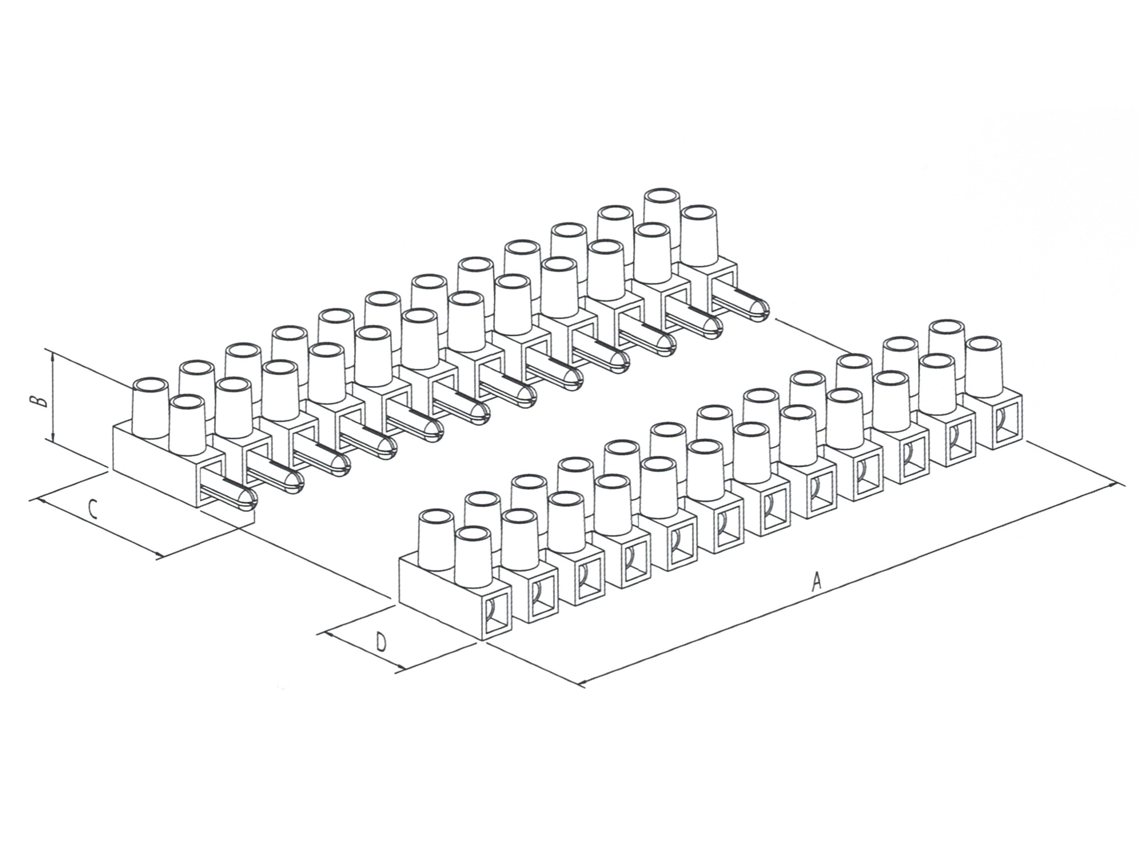 DONAU ELEKTRONIK Lüsterklemme, 4mm², steckbar, H143 DONAU ELEKTRONIK Lüsterklemme, 4mm², steckbar, H143