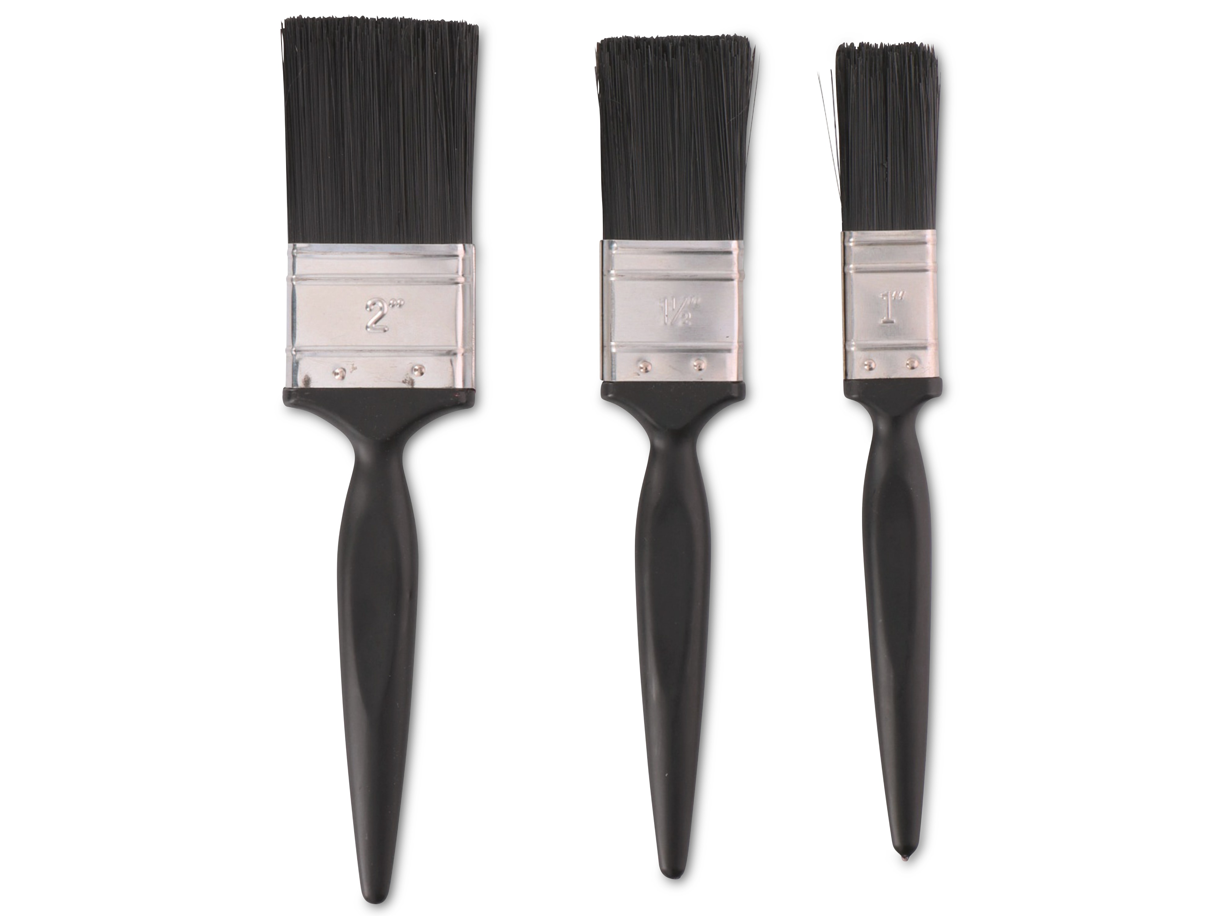 KINZO Pinsel-Set, 3 Stück, 25mm, 38mm, 50mm KINZO Pinsel-Set, 3 Stück, 25mm, 38mm, 50mm