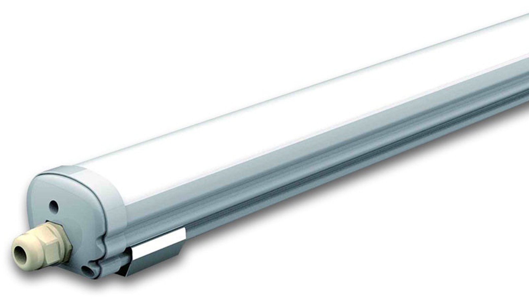 LED-Feuchtraum-Wannenleuchte, VT-1249 (6285) EEK: G, 36 W, 120 cm, 4500K