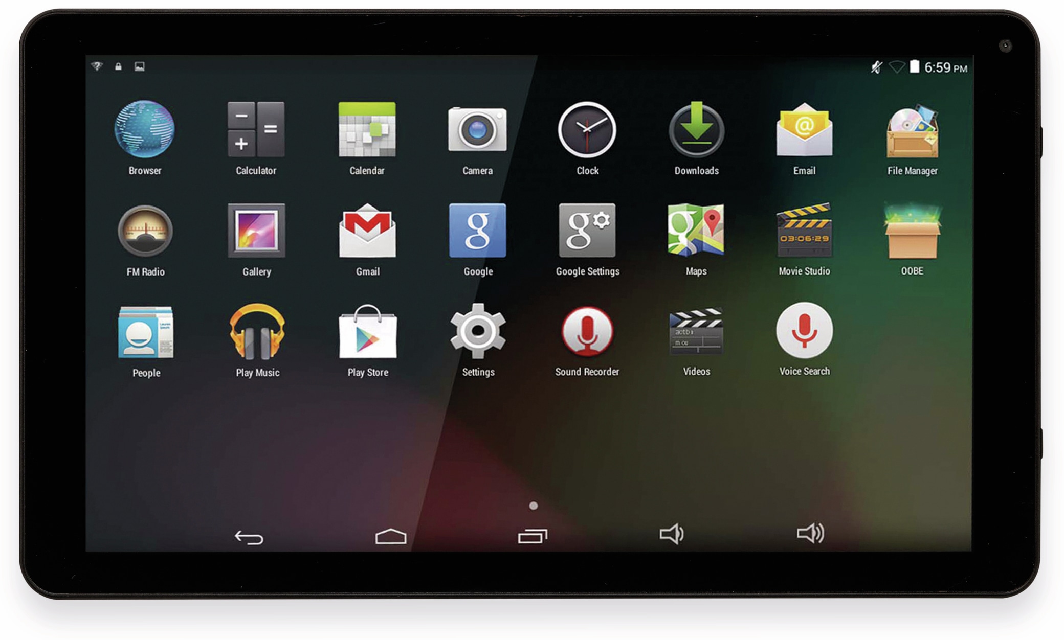 Denver Tablet TAQ-10283, 25,4 cm (10"), WiFi, Android 8.1