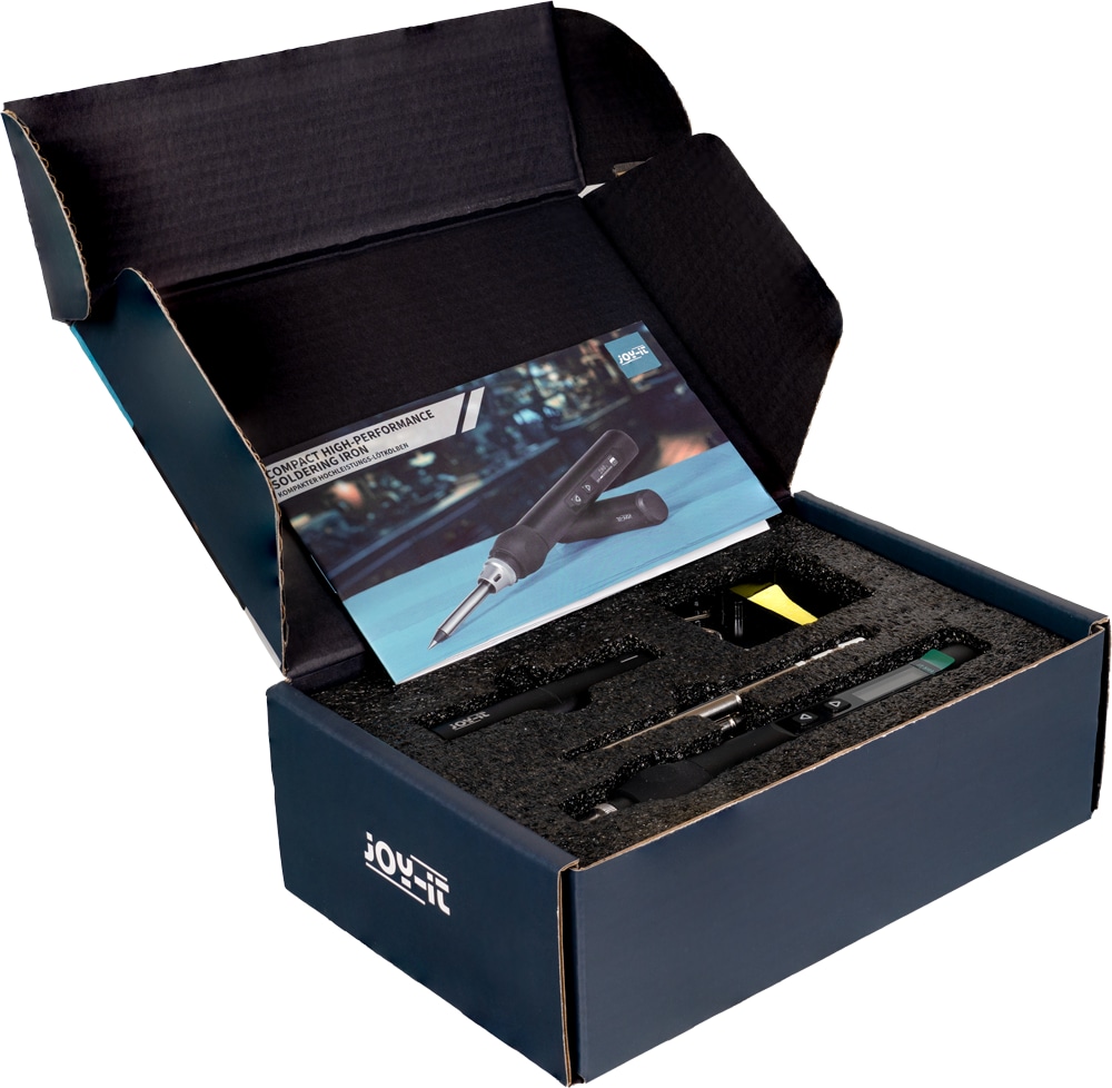 JOY-IT USB PD Lötkolben, mit 3 Spitzen, JT-SI01 JOY-IT USB PD Lötkolben, mit 3 Spitzen, JT-SI01