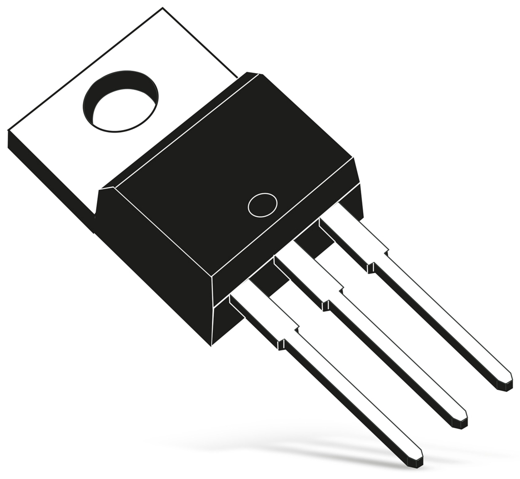 MBR 20100CT, Schottkydiode, 100 V, 20 A (2x10A), TO220 MBR 20100CT, Schottkydiode, 100 V, 20 A (2x10A), TO220