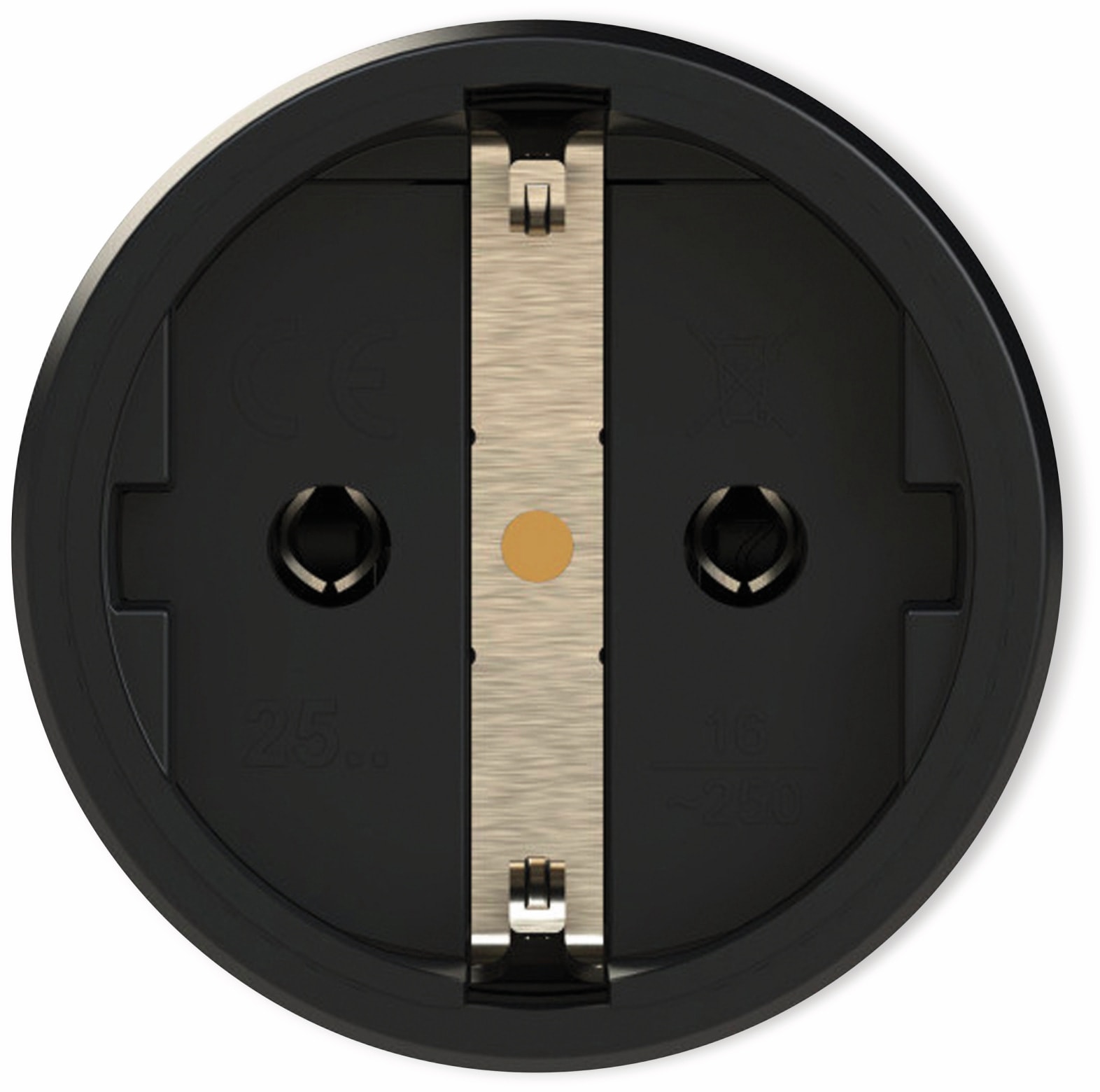 PCE Schutzkontaktkupplung TopTaurus2, mit Deckel, schwarz/rot