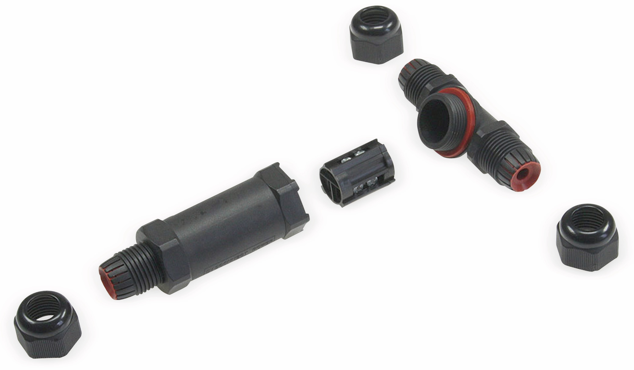 CHILITEC Kabel T-Verbinder, 3polig, IP68, 230V~