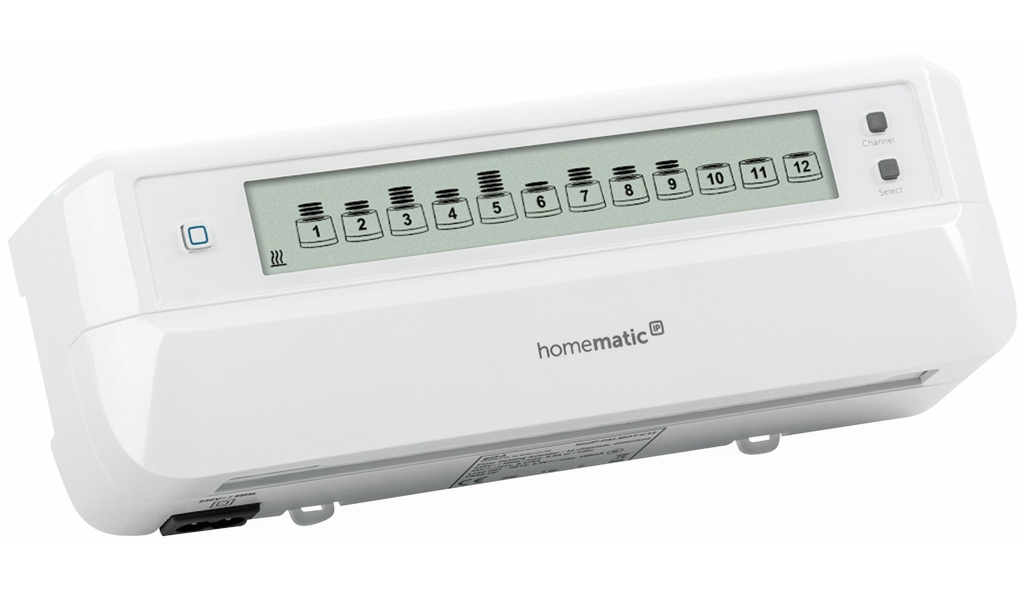 HOMEMATIC IP Smart Home 153621A0, Fußboden- Heizungsaktor, 12-fach, motorisch HOMEMATIC IP Smart Home 153621A0, Fußboden- Heizungsaktor, 12-fach, motorisch