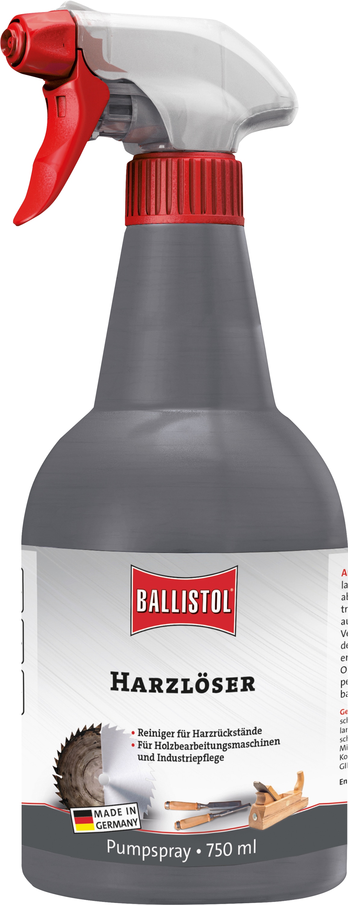 BALLISTOL Harzlöser Pumpsprüher, 750 ml BALLISTOL Harzlöser Pumpsprüher, 750 ml