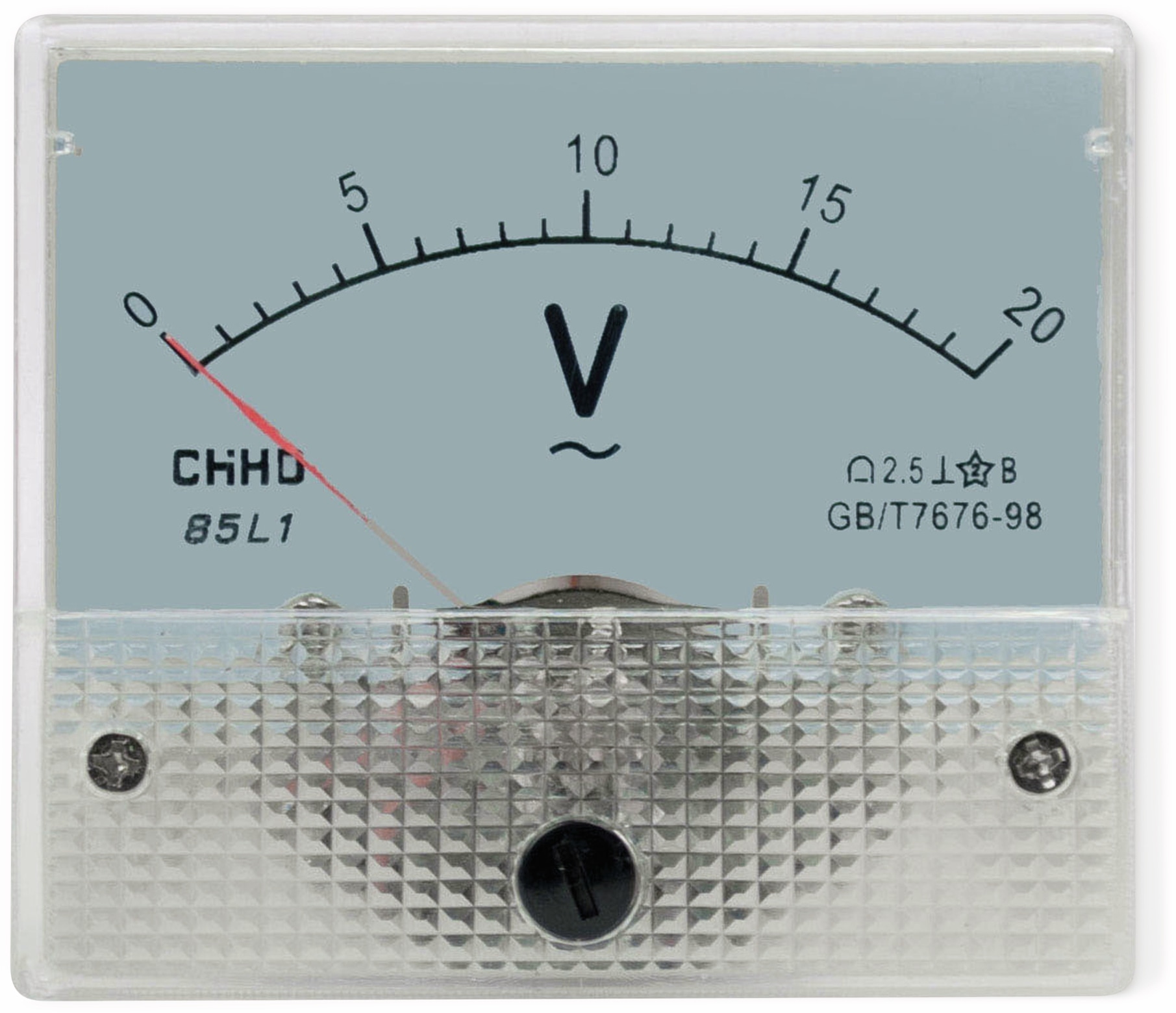 Einbau-Messinstrument, 0...20 V~ Einbau-Messinstrument, 0...20 V~