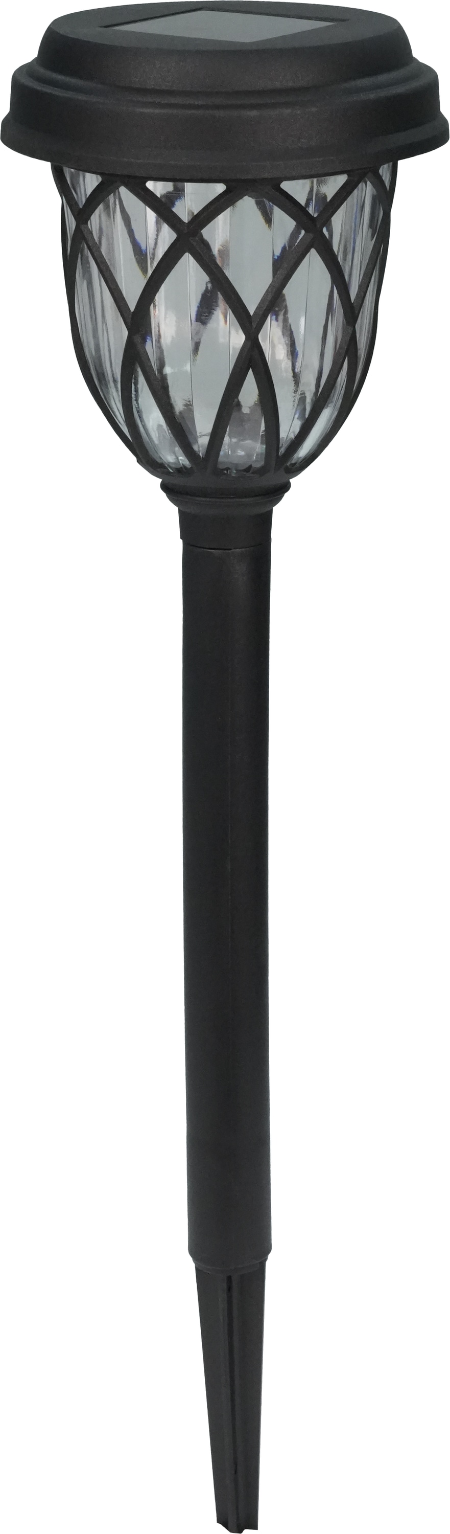 BLULAXA Solar LED-Gartenleuchte 51018, 3000K, IP44, schwarz BLULAXA Solar LED-Gartenleuchte 51018, 3000K, IP44, schwarz