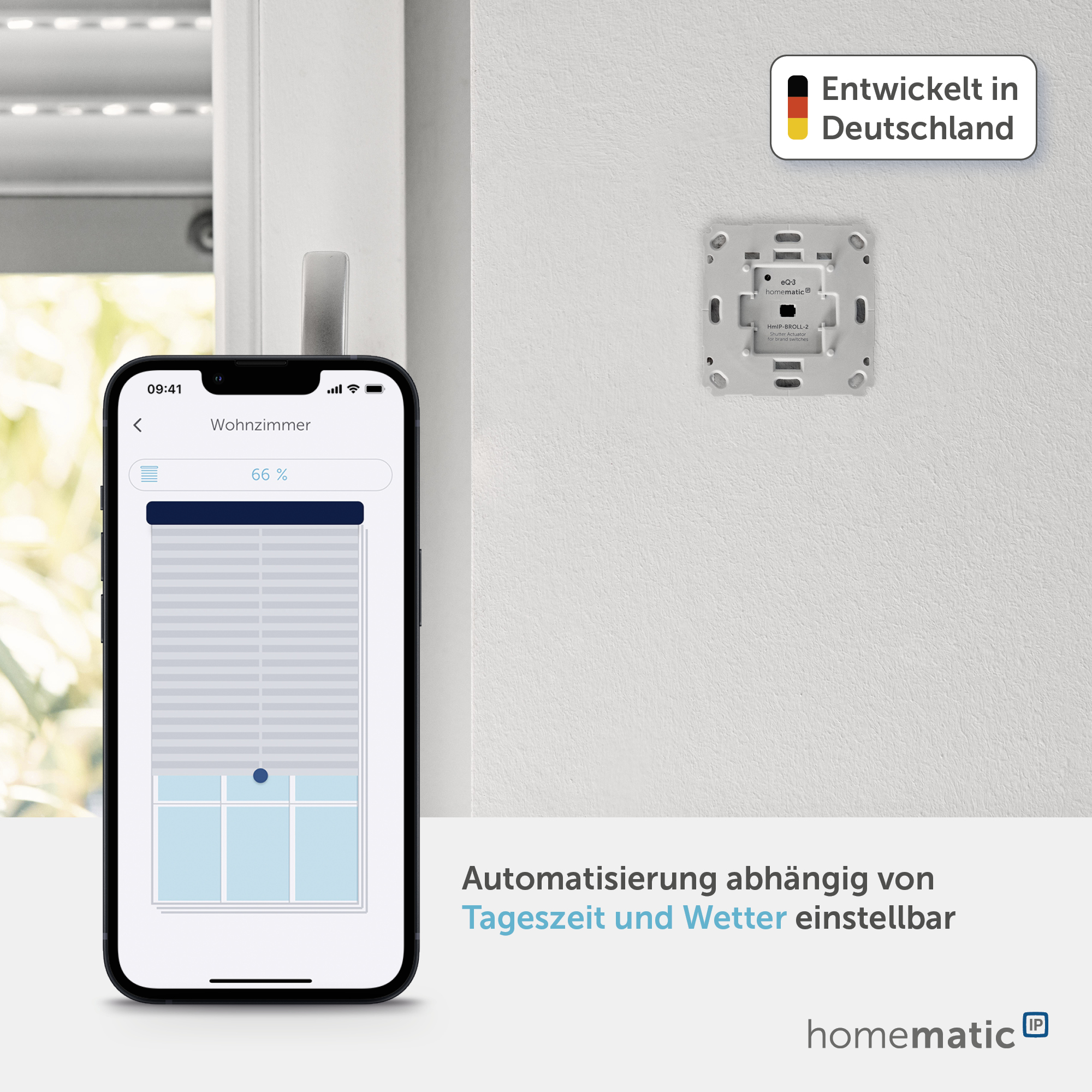 HOMEMATIC IP Smart Home 151322A0, Rollladenaktor HOMEMATIC IP Smart Home 151322A0, Rollladenaktor