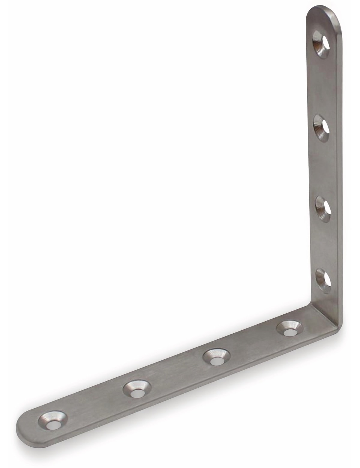 Winkelverbinder, Edelstahl, 125x125x19 mm Winkelverbinder, Edelstahl, 125x125x19 mm