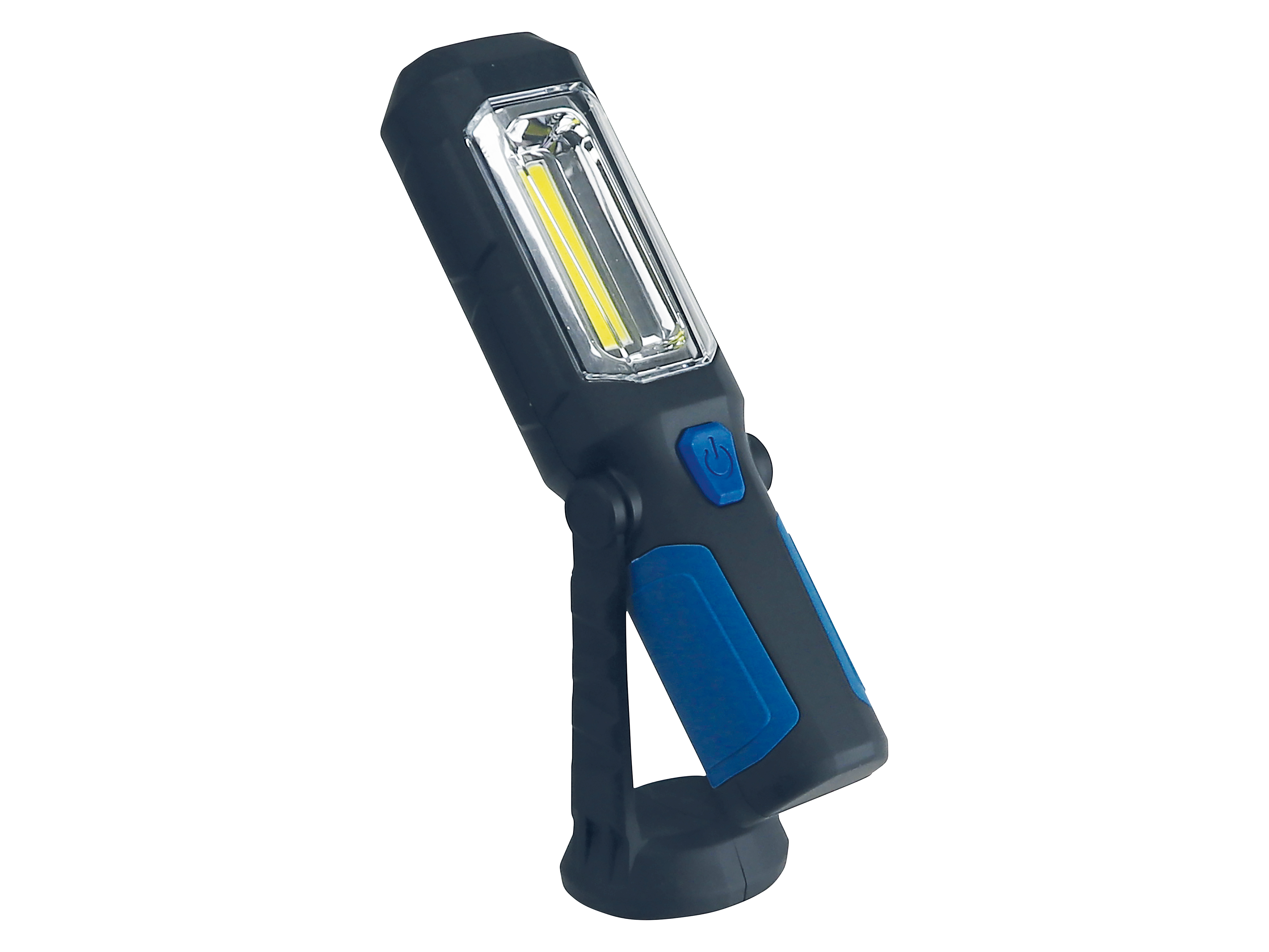 LED-Arbeitsleuchte, L006D-COB, blau/schwarz, 3,7V, 2000 mA
