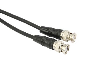 S-IMPULS BNC-Kabel, 20m, 75Ω, Stecker/Stecker, schwarz S-IMPULS BNC-Kabel, 20m, 75Ω, Stecker/Stecker, schwarz