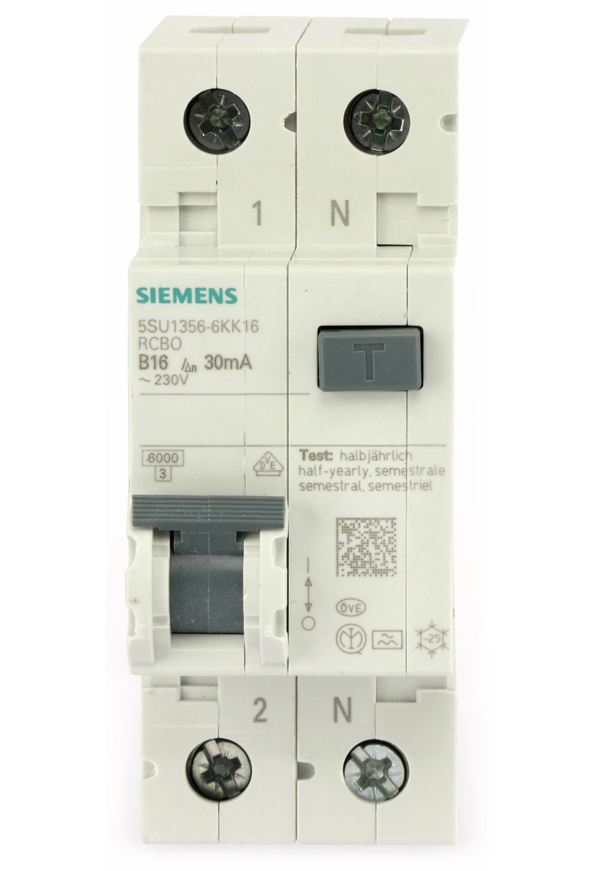 SIEMENS Fehlerstrom-Schutzschalter 5SU1356-6KK16