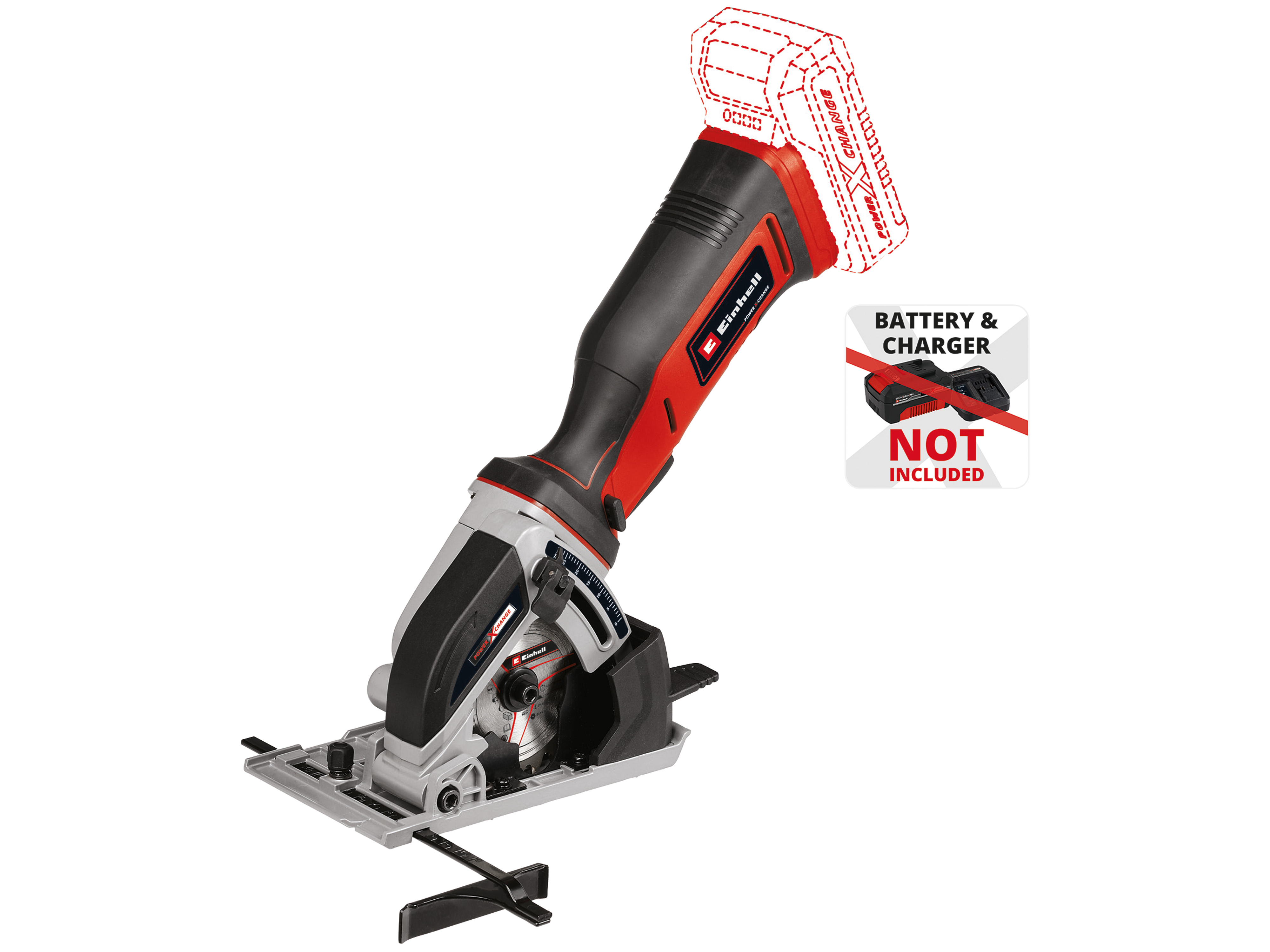 EINHELL Akku-Mini-Handkreissäge TE-CS 18/89 Li Solo