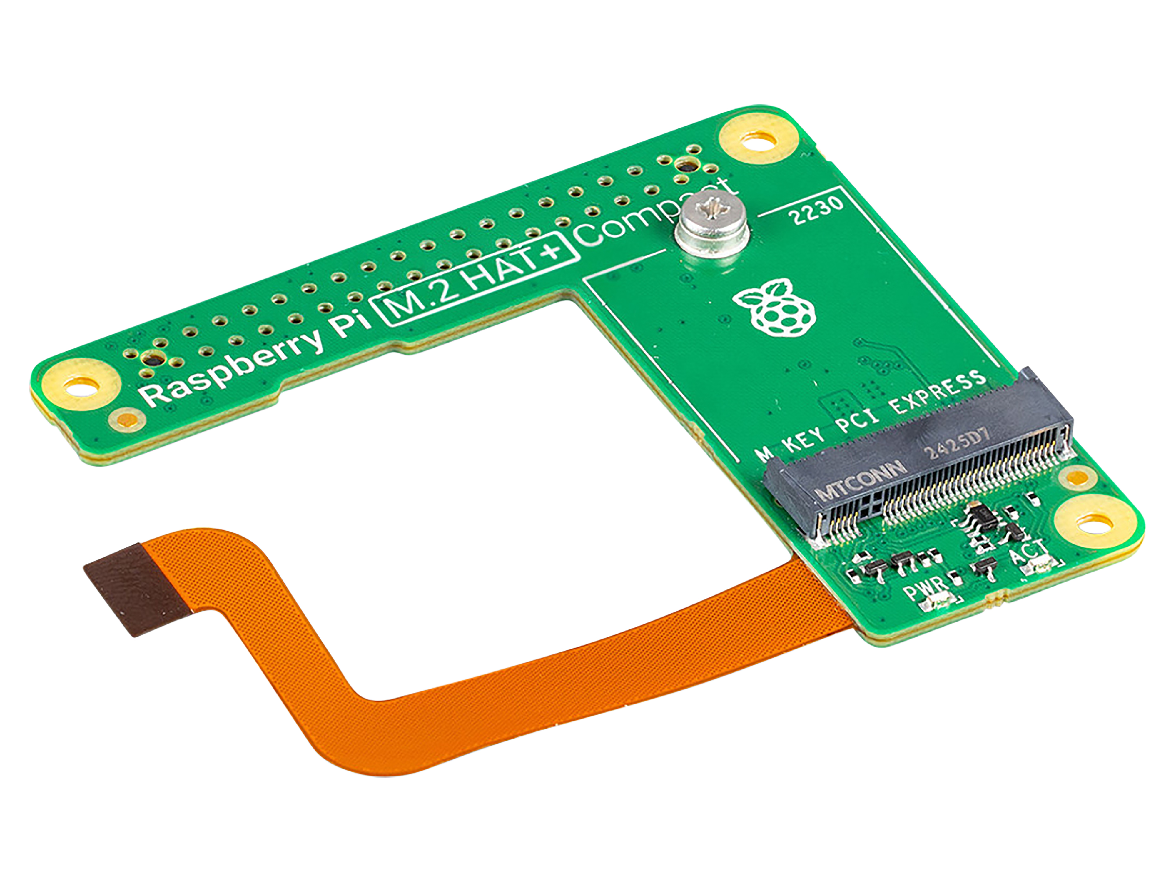 RASPBERRY M.2 HAT+ (Kompaktversion)