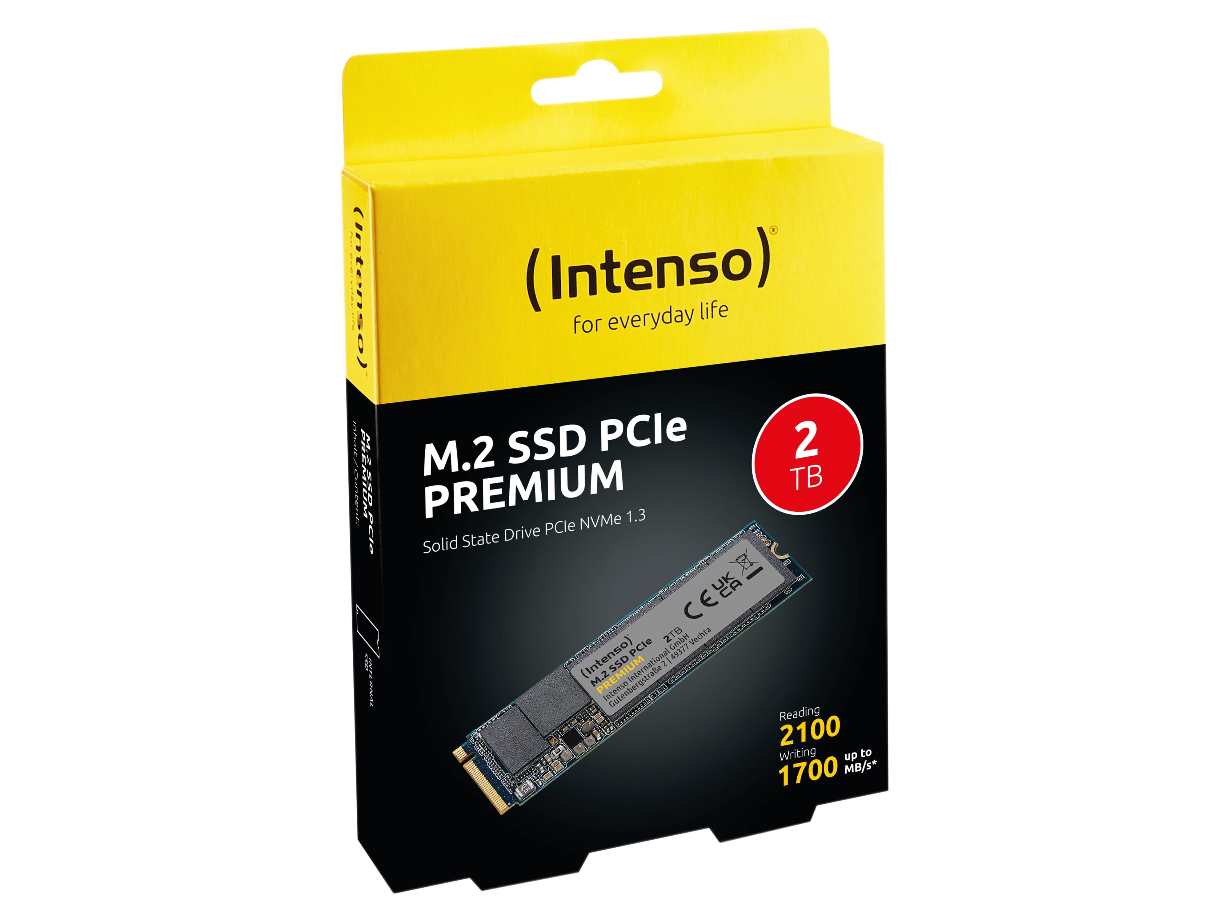 INTENSO M.2 SSD Premium, 2 TB, PCIe INTENSO M.2 SSD Premium, 2 TB, PCIe