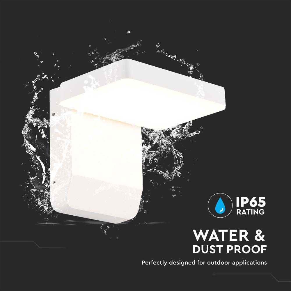 V-TAC LED-Wandleuchte VT-11020, EEK: E, 17 W, 2520 lm, 3000 K, weiß