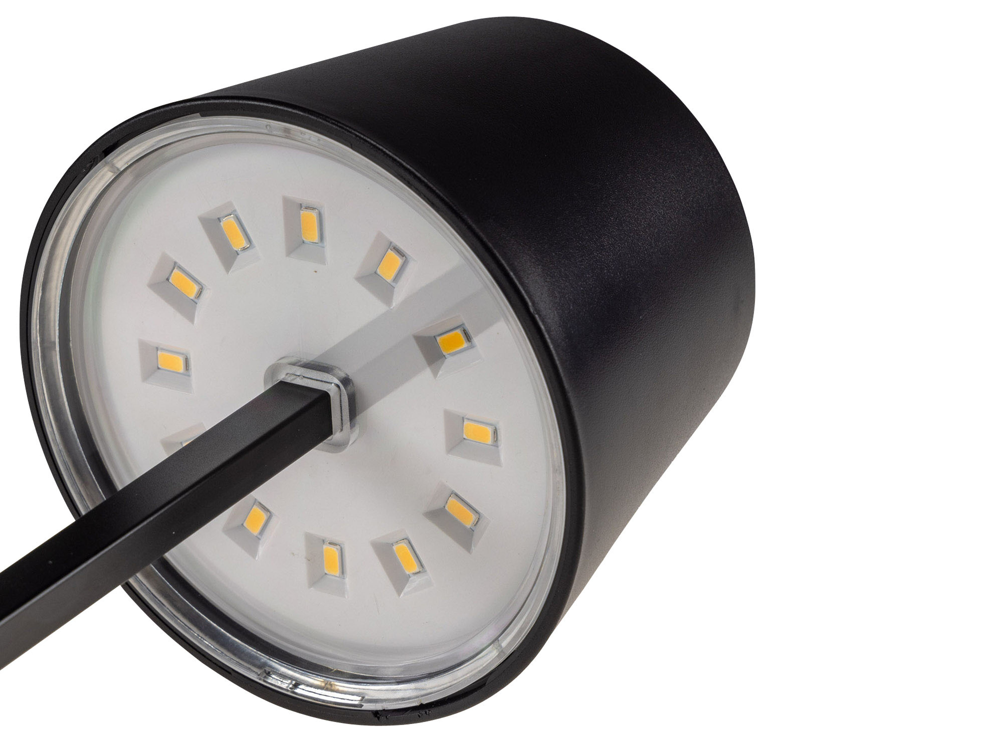CHILITEC LED Tischleuchte, dimmbar, batteriebetrieben, schwarz CHILITEC LED Tischleuchte, dimmbar, batteriebetrieben, schwarz