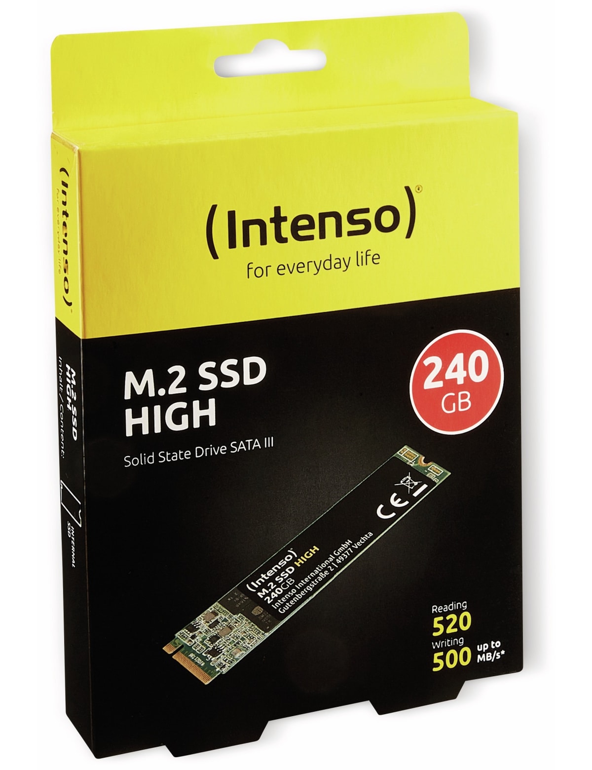 Intenso M.2-SSD 240 GB, TLC-FLASH