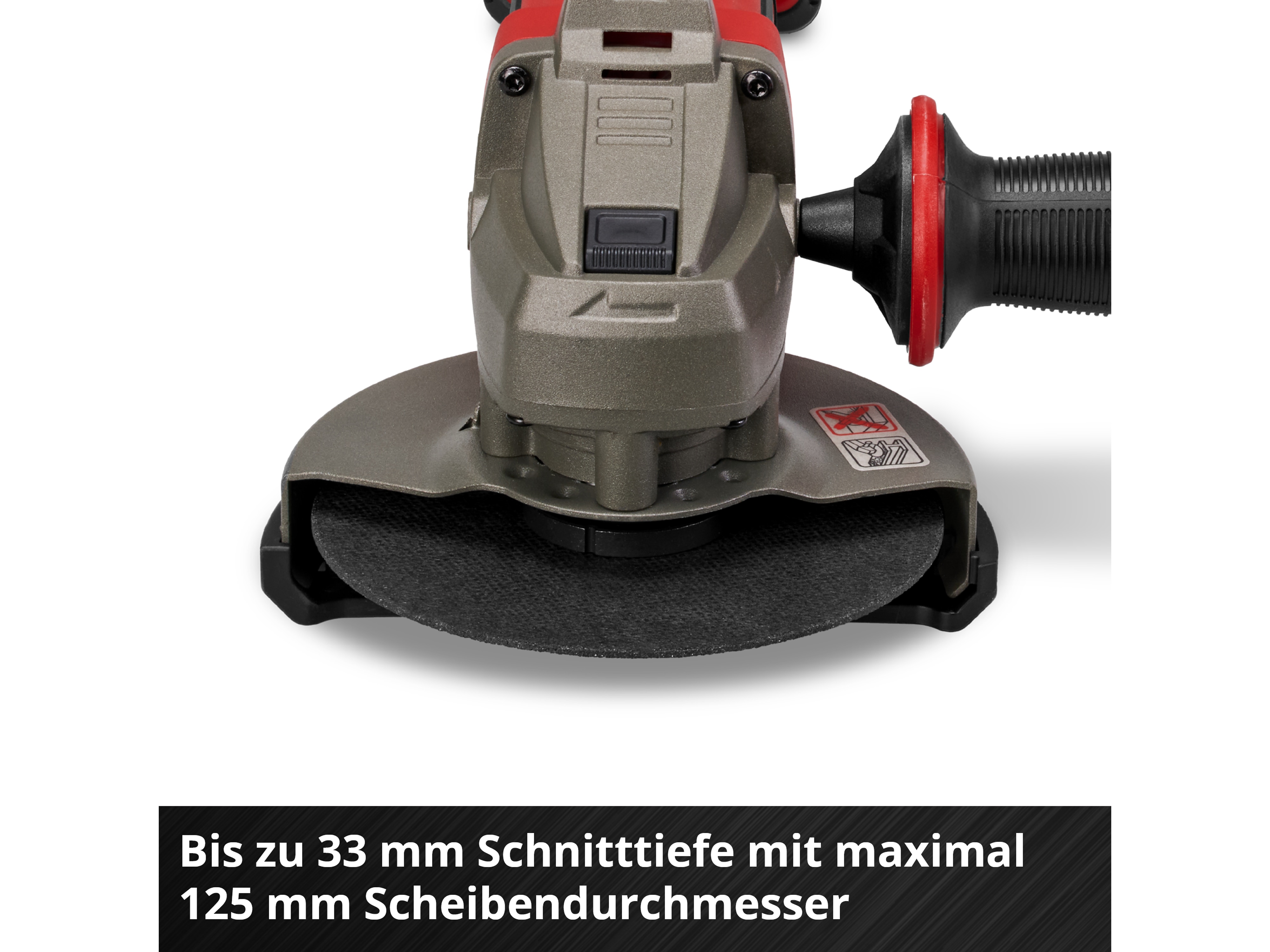 EINHELL Akku-Winkelschleifer TE-AG 18/125-2 Li, 4431190, 1x 4,0 Ah