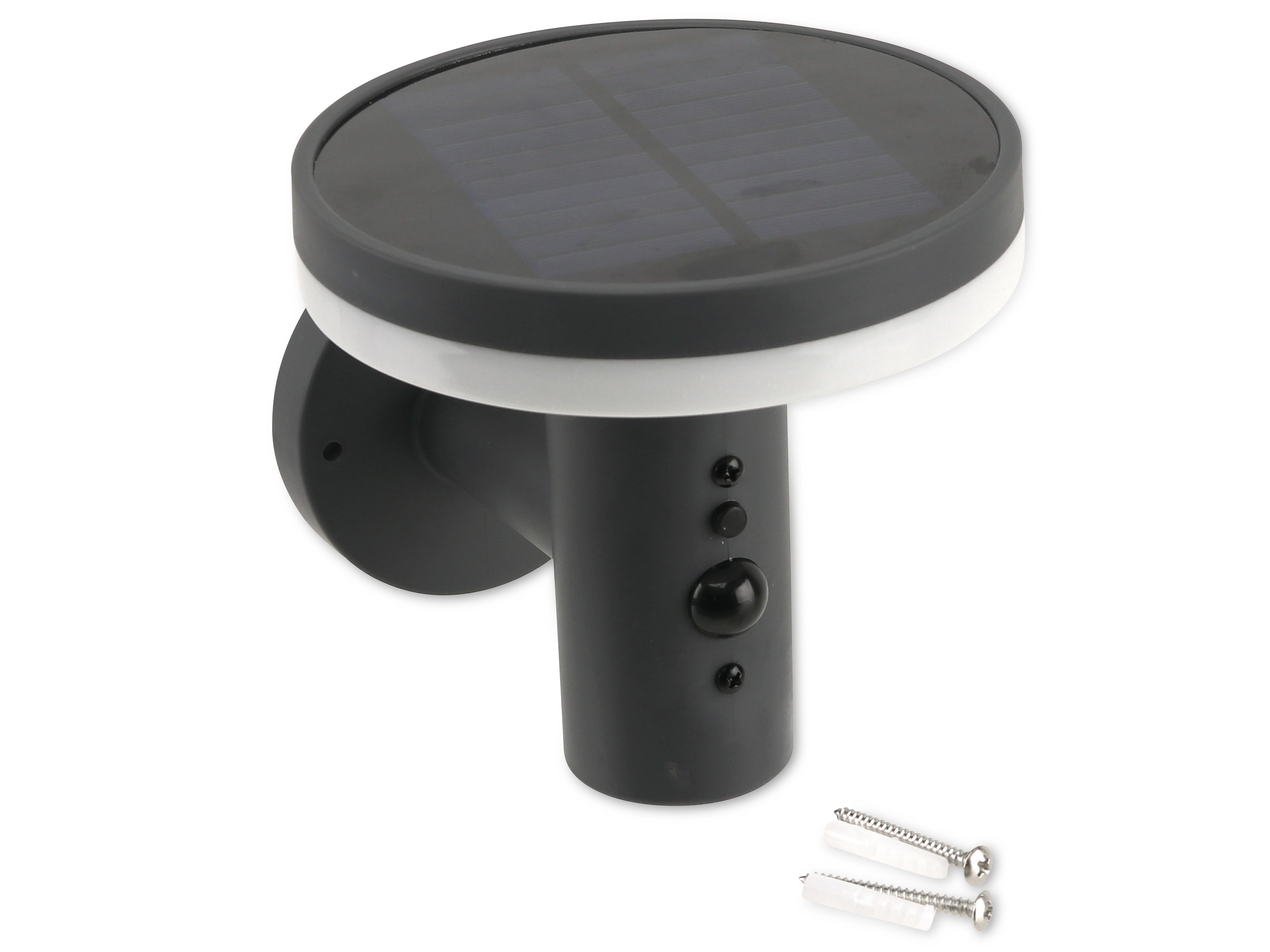 Proventa Solar-Außenleuchte Mit Bewegungsmelder – 1,5W, IP65, Warmweiß, Für Garten & Hauswand