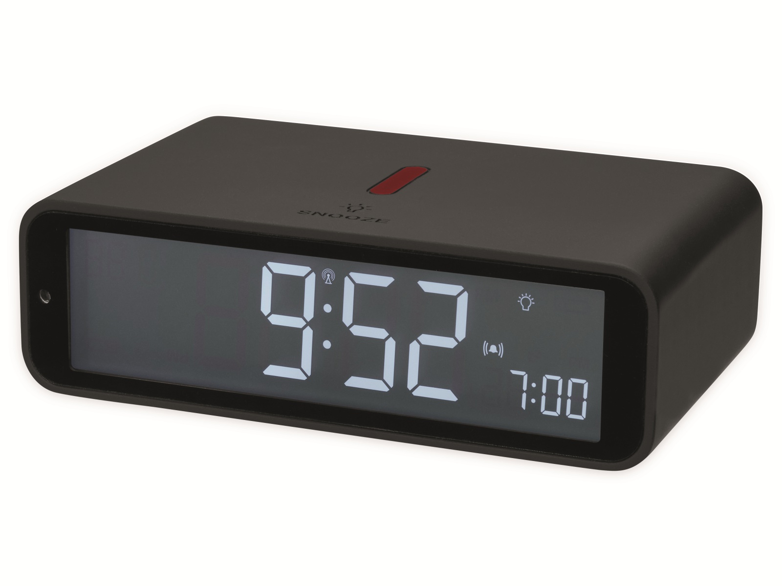 TFA Digitaler Funk-Wecker Twist 60.2560, schwarz TFA Digitaler Funk-Wecker Twist 60.2560, schwarz