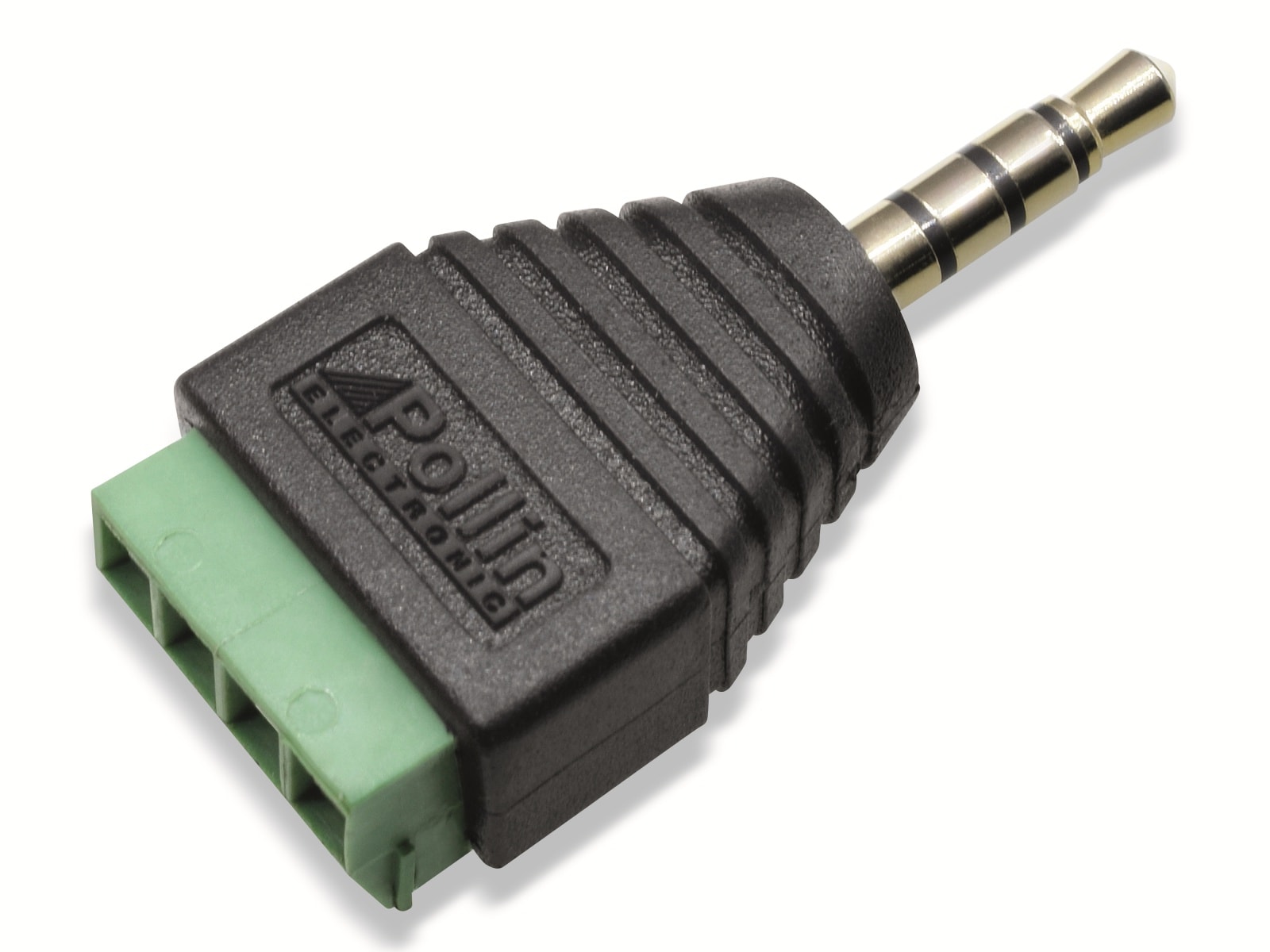 Steckverbinder, Klinke, Schraubanschluss, 3,5 mm Stecker