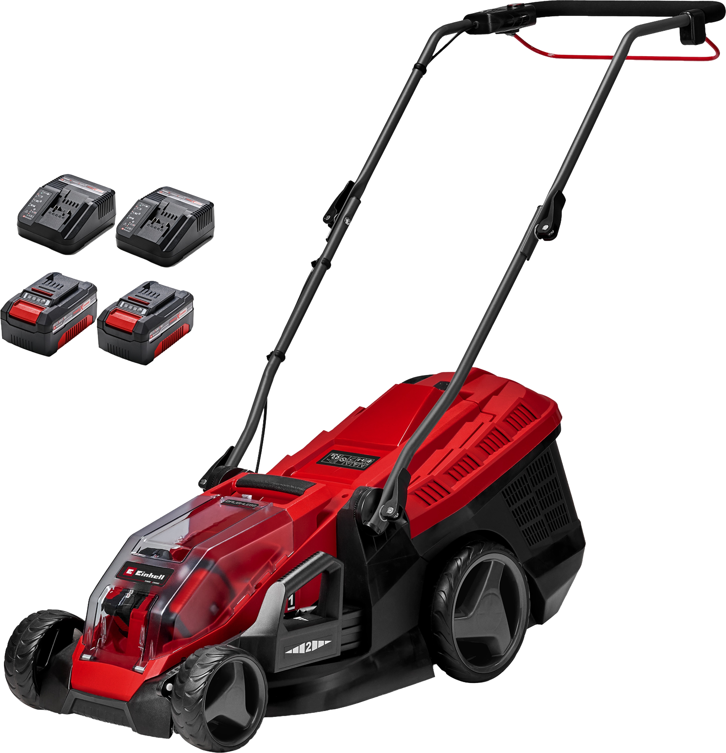 EINHELL Akku-Rasenmäher GE-CM 36/36 Li (2x4,0Ah)