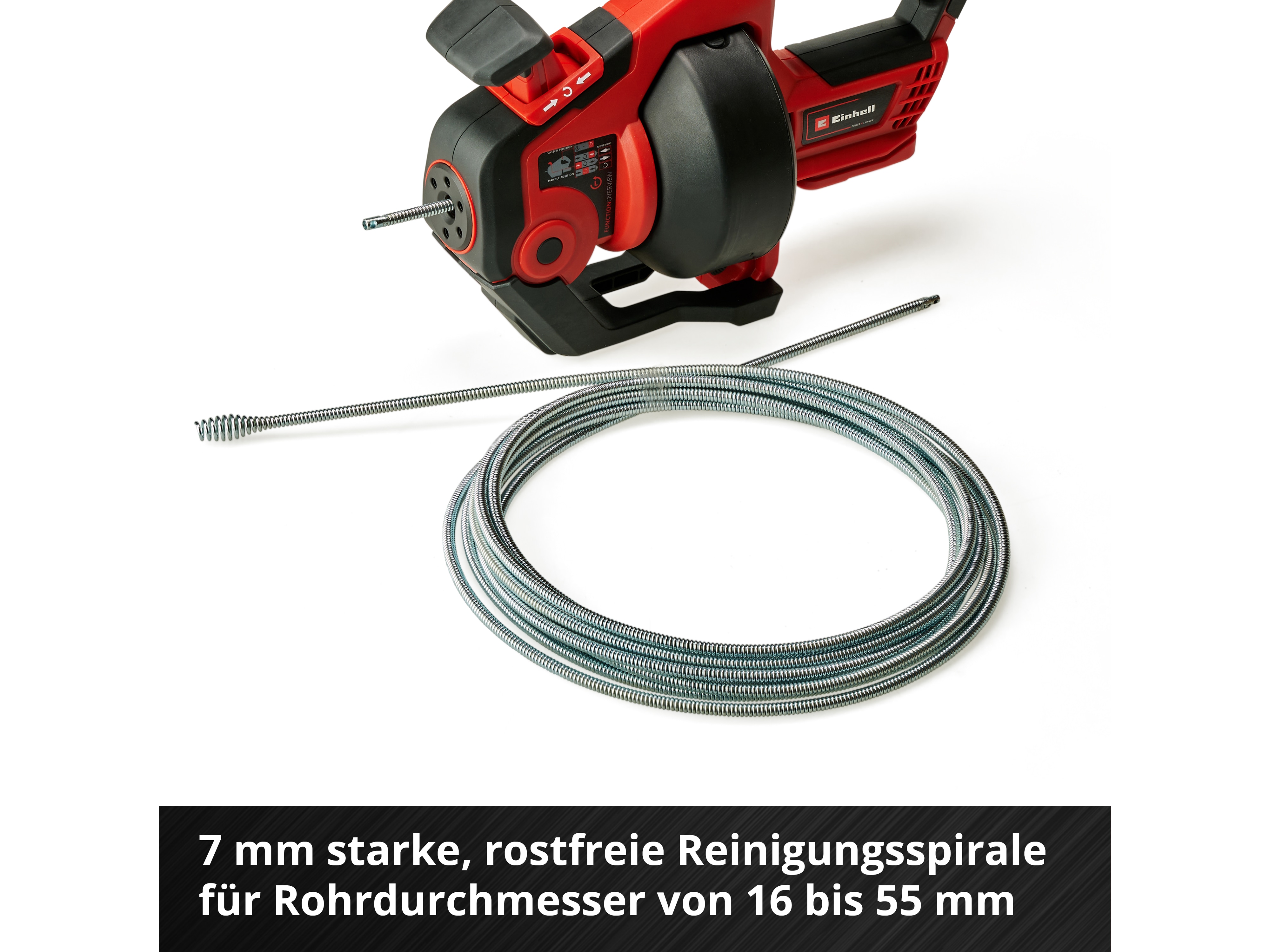 EINHELL Akku-Rohrreiniger TE-DA 18/760 Li Solo EINHELL Akku-Rohrreiniger TE-DA 18/760 Li Solo