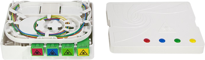 LOGILINK FTTH-Anschlussbox FB4SC30, 4x SC/APC, mit 30 m Verlegekabel LOGILINK FTTH-Anschlussbox FB4SC30, 4x SC/APC, mit 30 m Verlegekabel