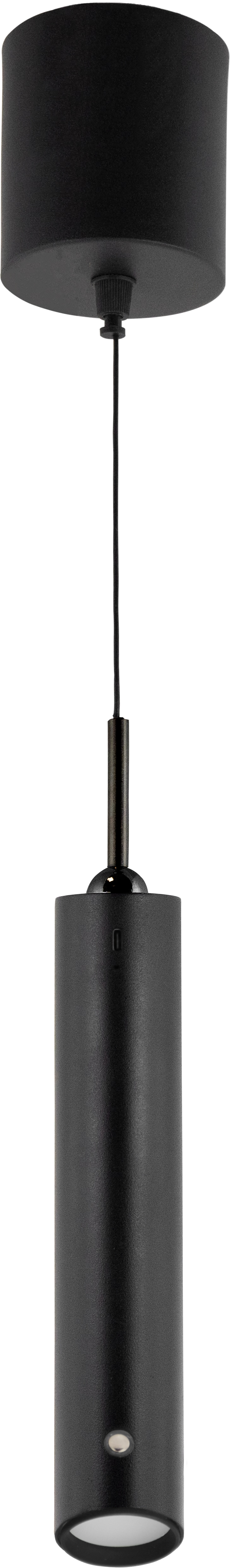 REV LED-Akku-Pendelleuchte, 2W, CCT, 130lm, warmweiß, neutralweiß, kaltweiß, IP20, schwarz