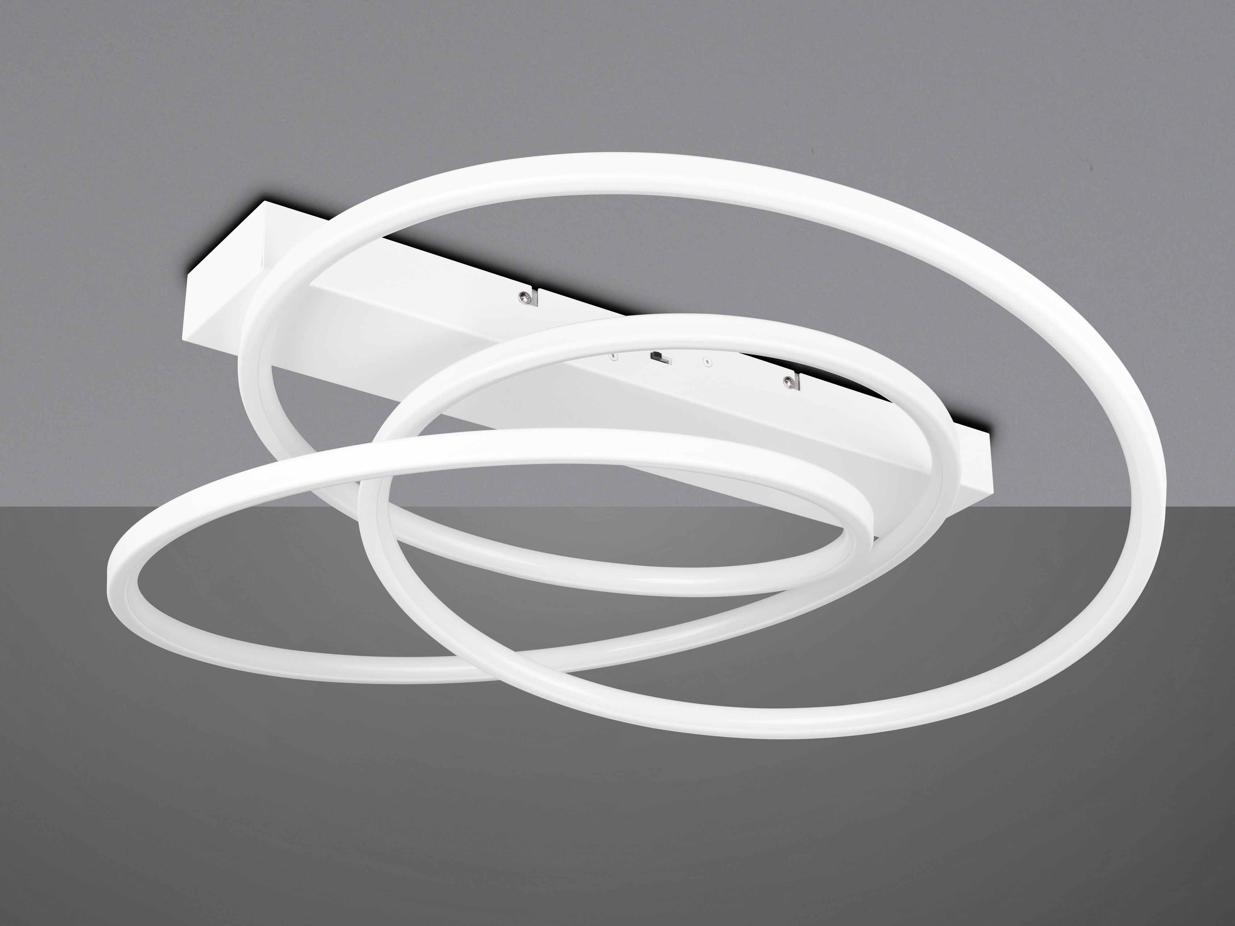 TRIO LED-Deckenleuchte Darvin 649110131 weiß, 34 W, 4500 lm, CCT