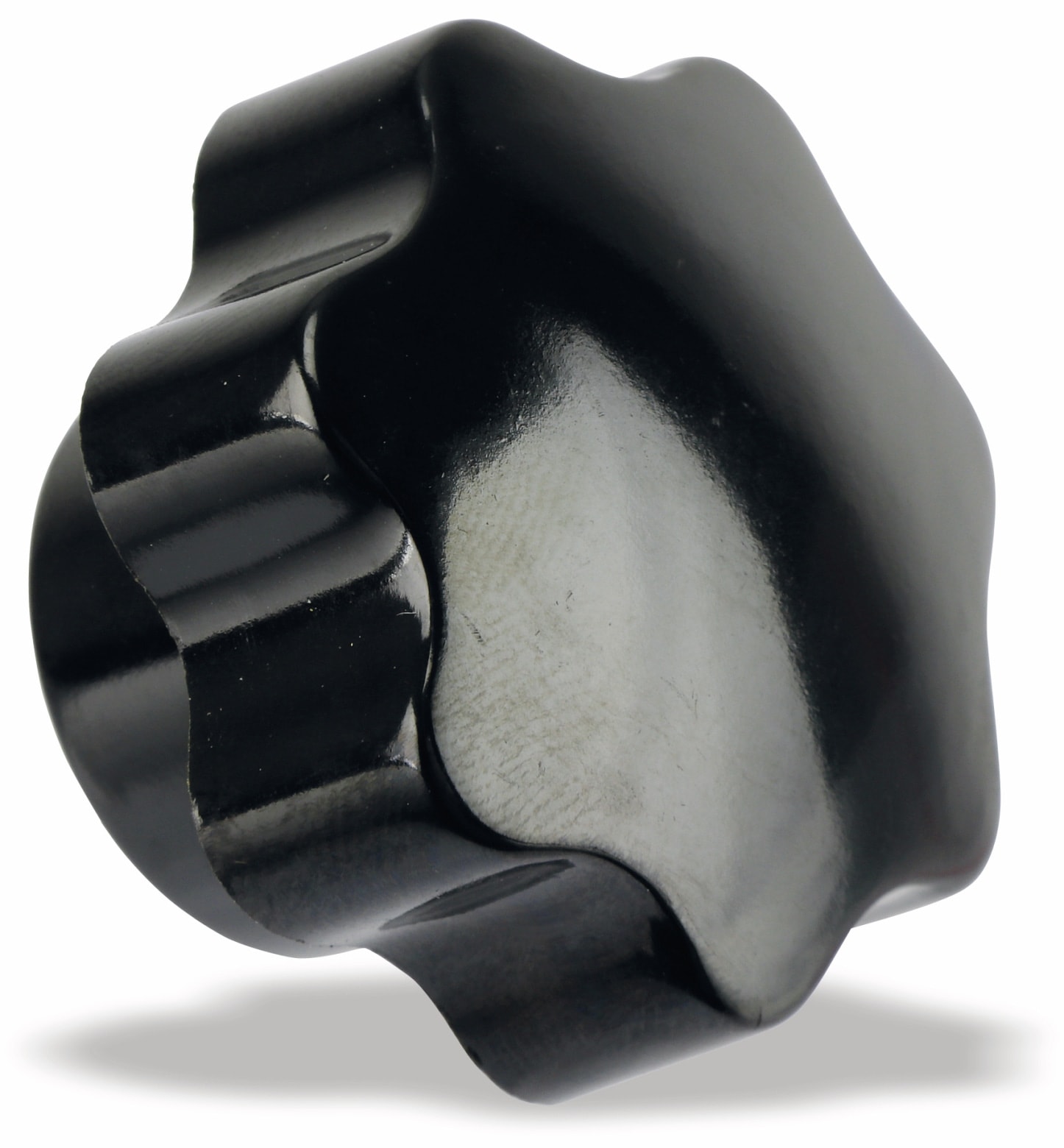 Sterngriffmutter, M10/19 mm, schwarz Sterngriffmutter, M10/19 mm, schwarz