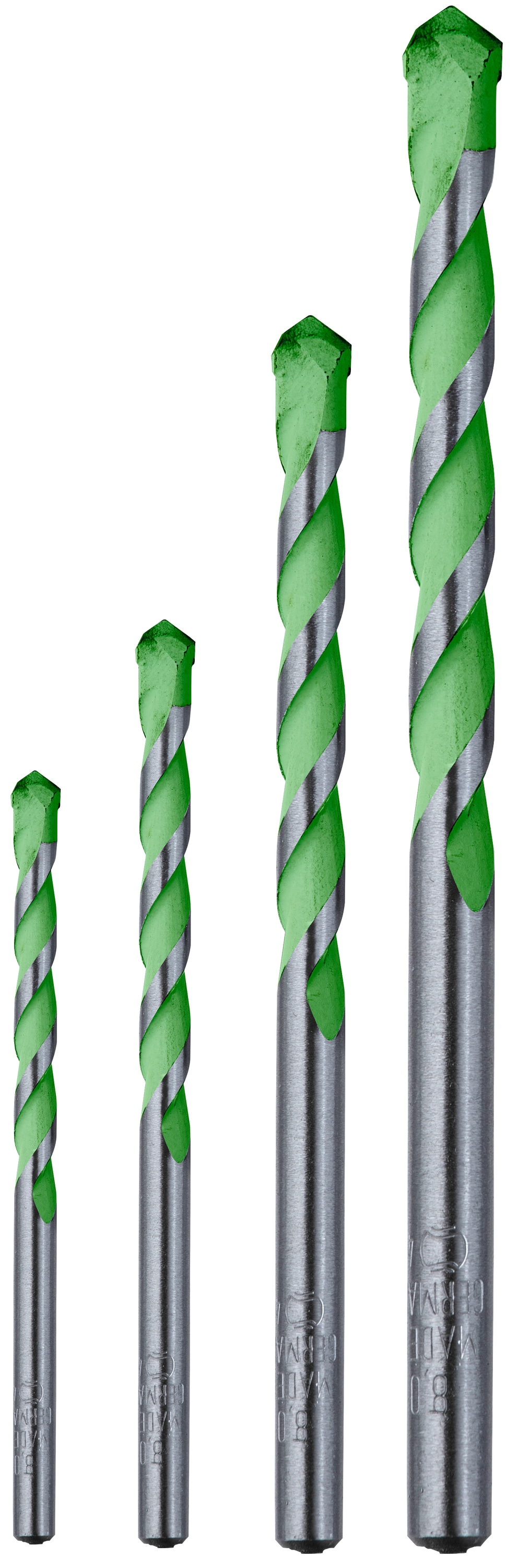 KWB Granitbohrer-Set, 52800, 5 - 10 mm, 4-teilig