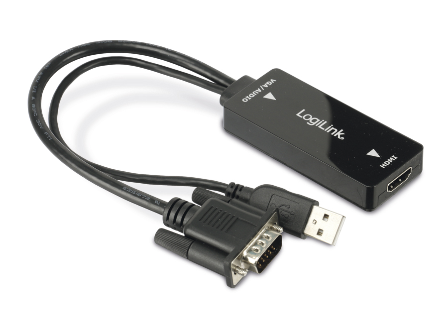 LOGILINK VGA/Audio zu HDMI-Konverter CV0060 LOGILINK VGA/Audio zu HDMI-Konverter CV0060