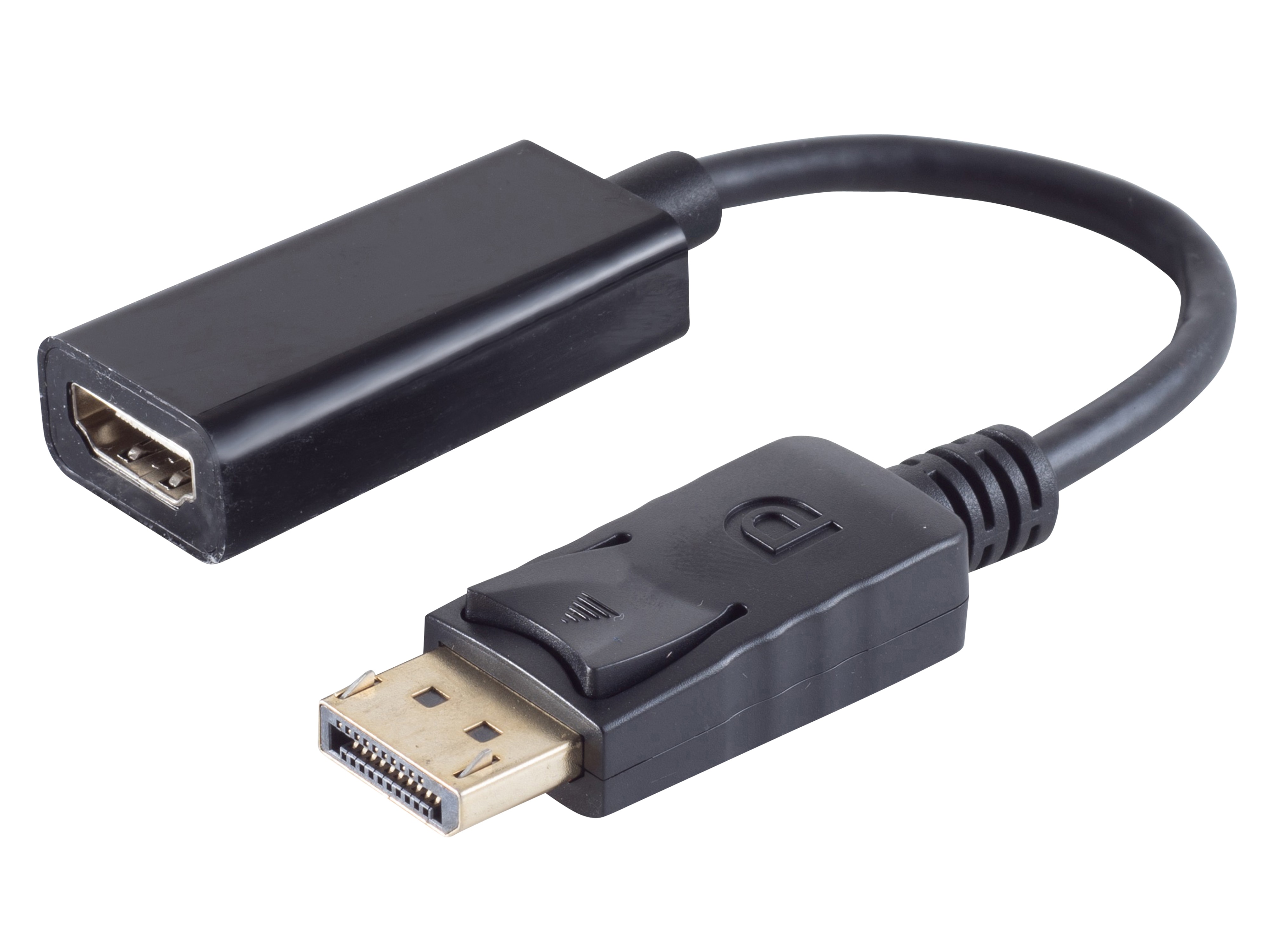 S-IMPULS DisplayPort 1.1 Adapter HDMI-A Buchse schwarz S-IMPULS DisplayPort 1.1 Adapter HDMI-A Buchse schwarz