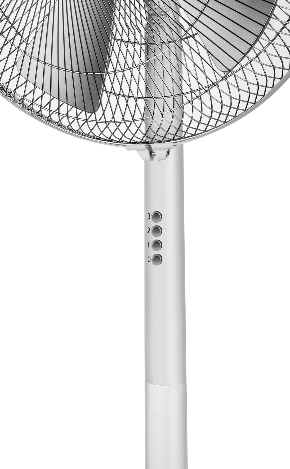 UNOLD Standventilator 86820, Silverline, 50 W, weiß/silber