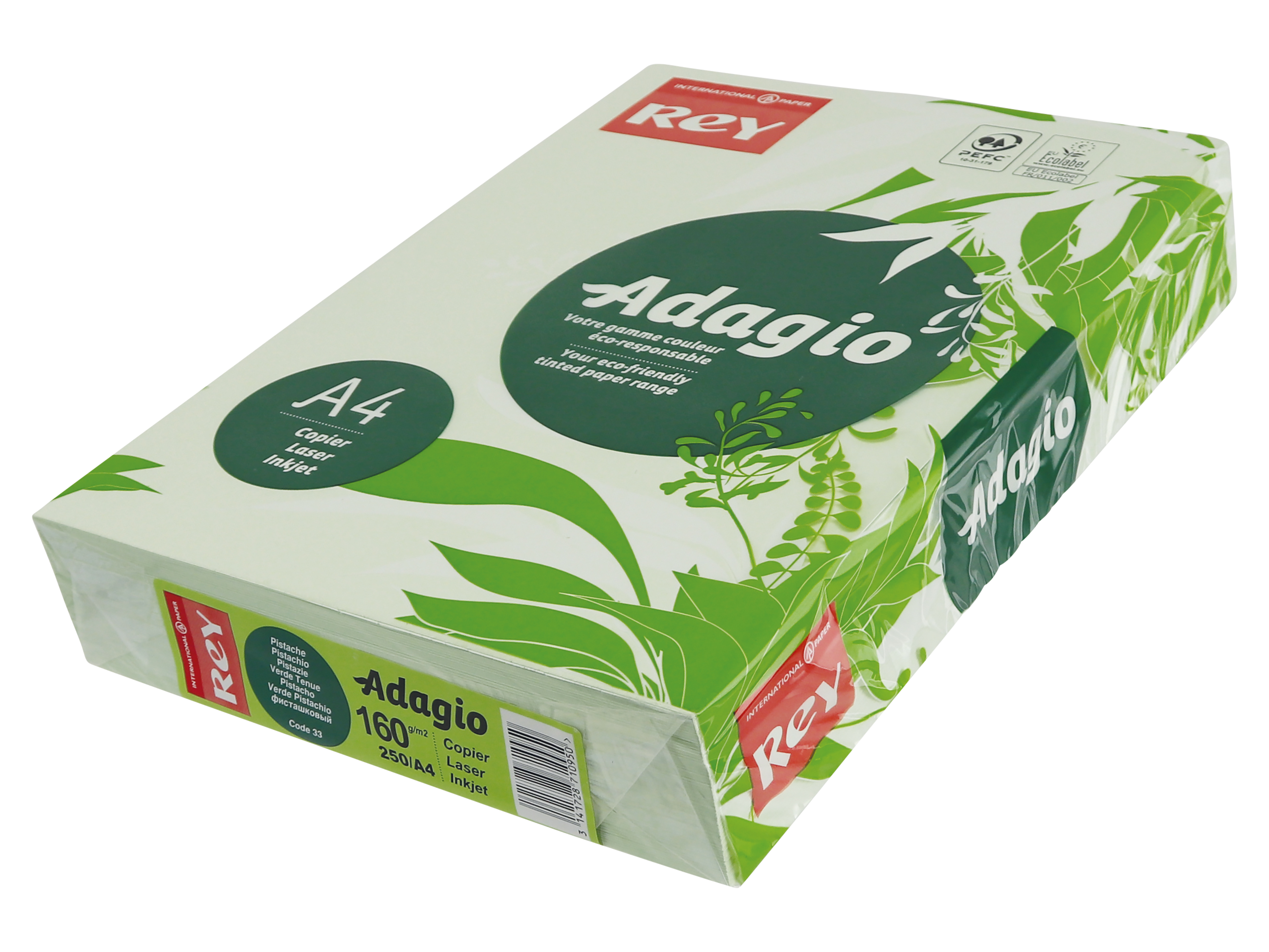 ADAGIO Kopierpapier A4, Pistazie, 160 g/m²