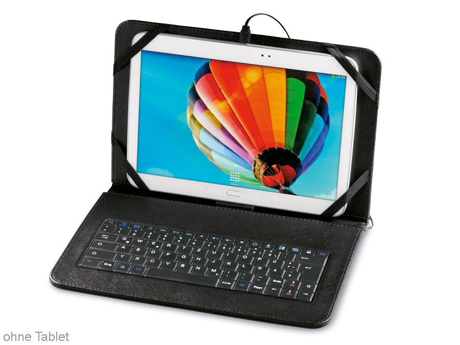 HAMA Tablet-Tasche mit integrierter Tastatur 50469, 10,1", OTG, schwarz HAMA Tablet-Tasche mit integrierter Tastatur 50469, 10,1", OTG, schwarz