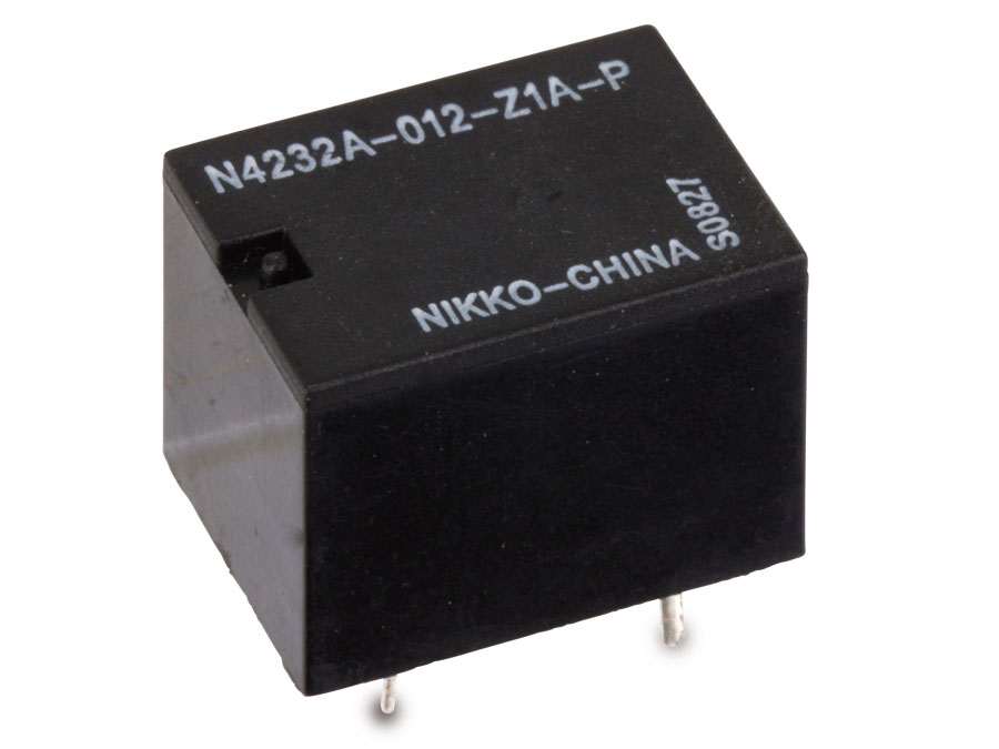 Printrelais NIKKO N4232A-012-Z1A-P (HG4232A) 12 V-, 1 Wechsler Printrelais NIKKO N4232A-012-Z1A-P (HG4232A) 12 V-, 1 Wechsler